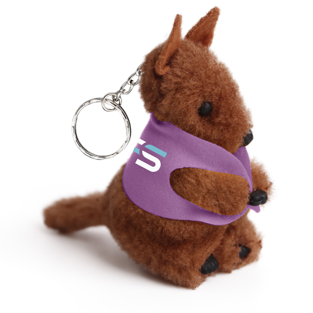 Kangaroo Clip on Stuffed Plush Toy - Image 11