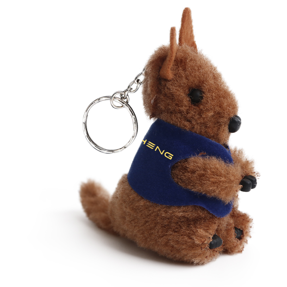 Kangaroo Clip on Stuffed Plush Toy - Image 4