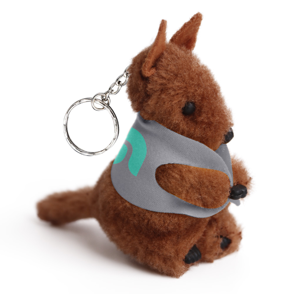 Kangaroo Clip on Stuffed Plush Toy - Image 8