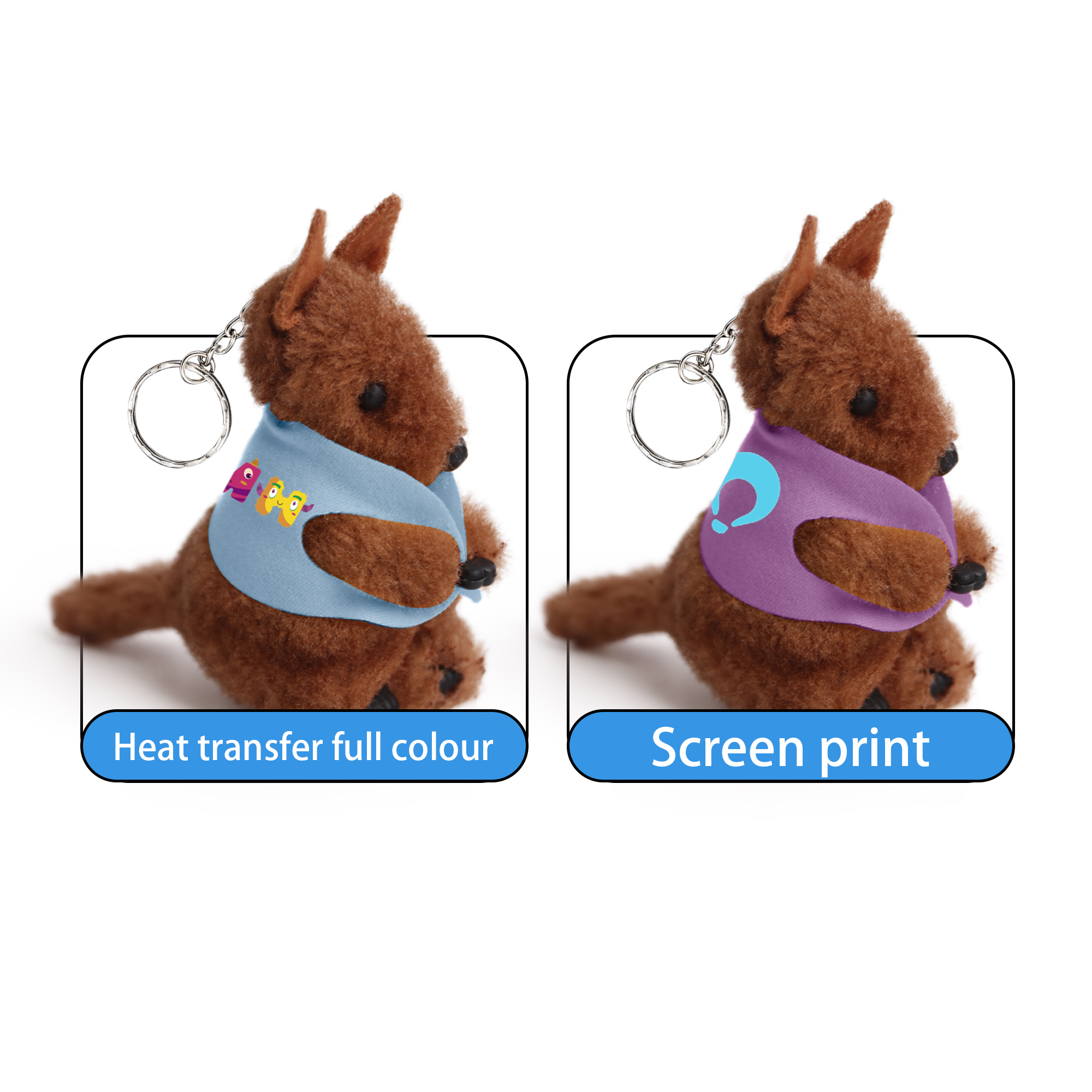 Kangaroo Clip on Stuffed Plush Toy - Image 13
