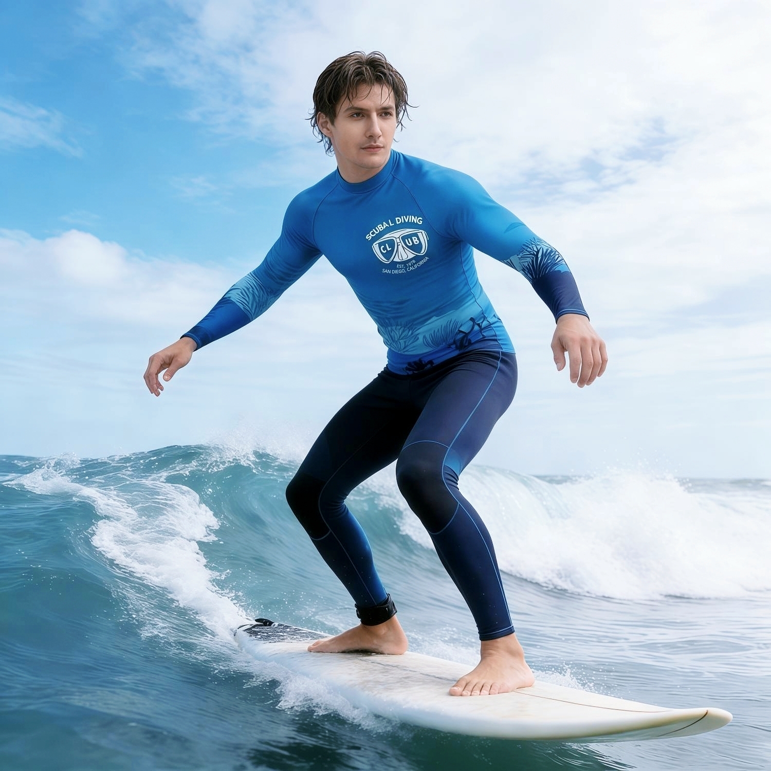 Sublimation Long Sleeves UPF 50+ Rashie - Image 2
