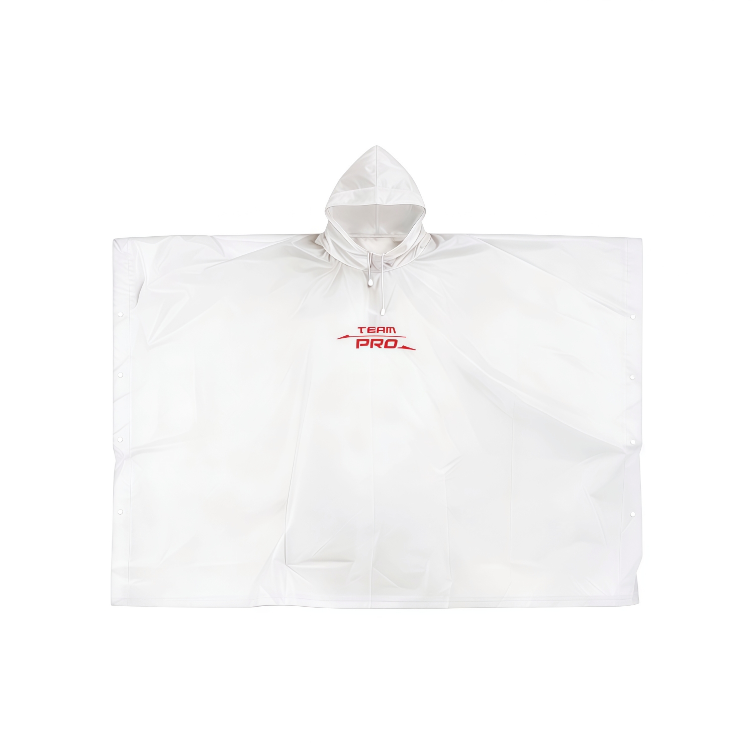 Reusable Adult PEVA Screen Print Rain Poncho - Image 5