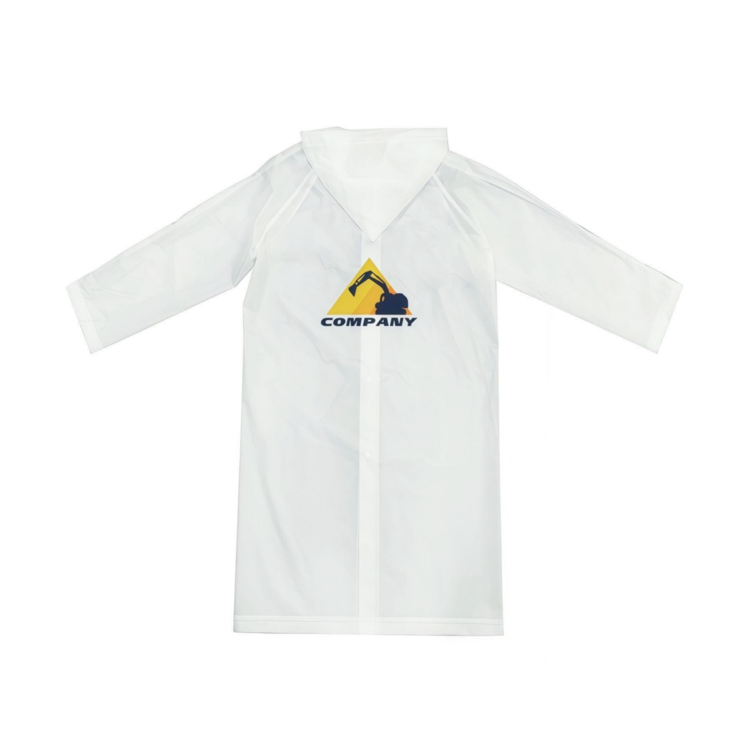 Reusable Adult EVA Digital Print Raincoat - Image 5