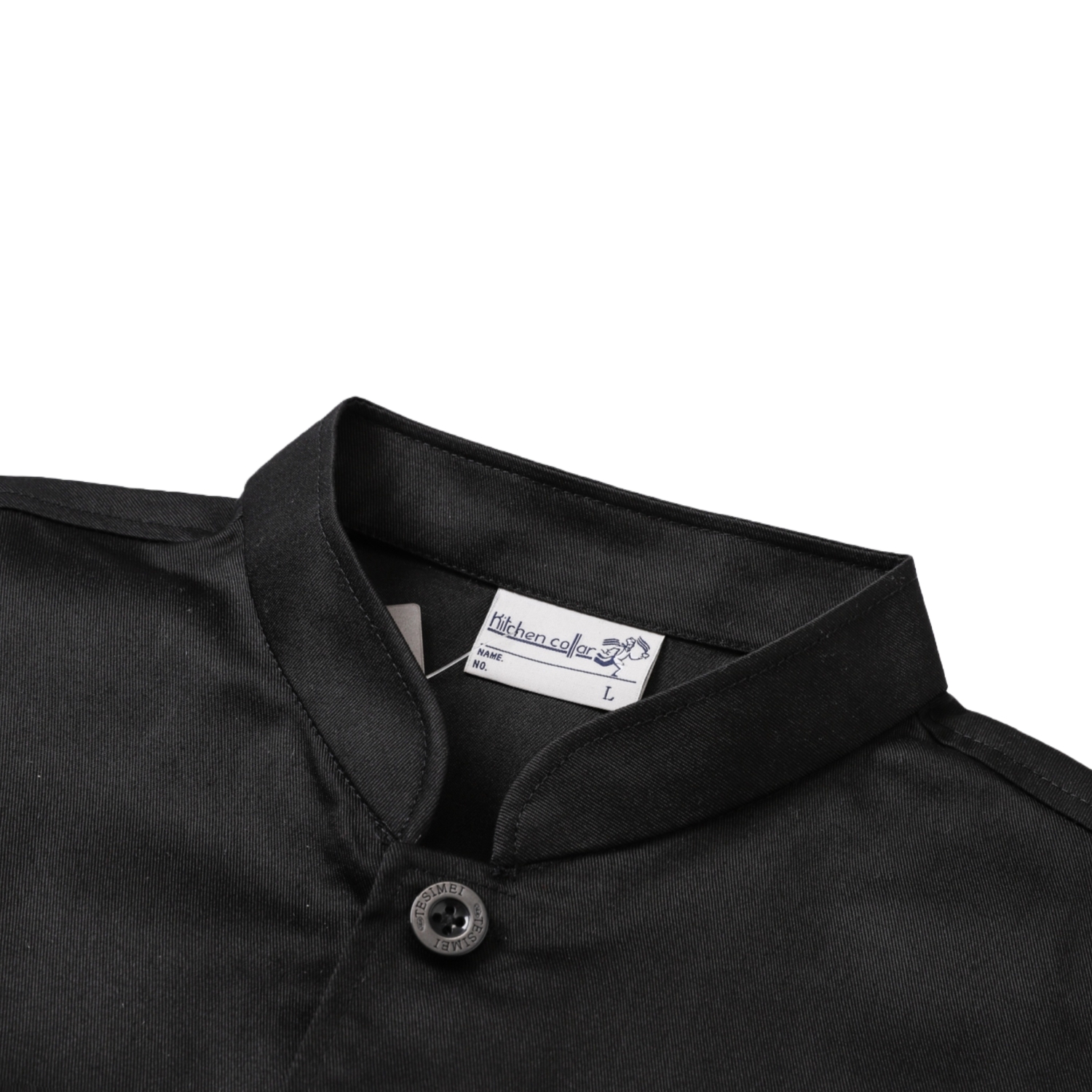 Classic 3/4 Sleeves Single Breasted Chef Jacket - Image 5