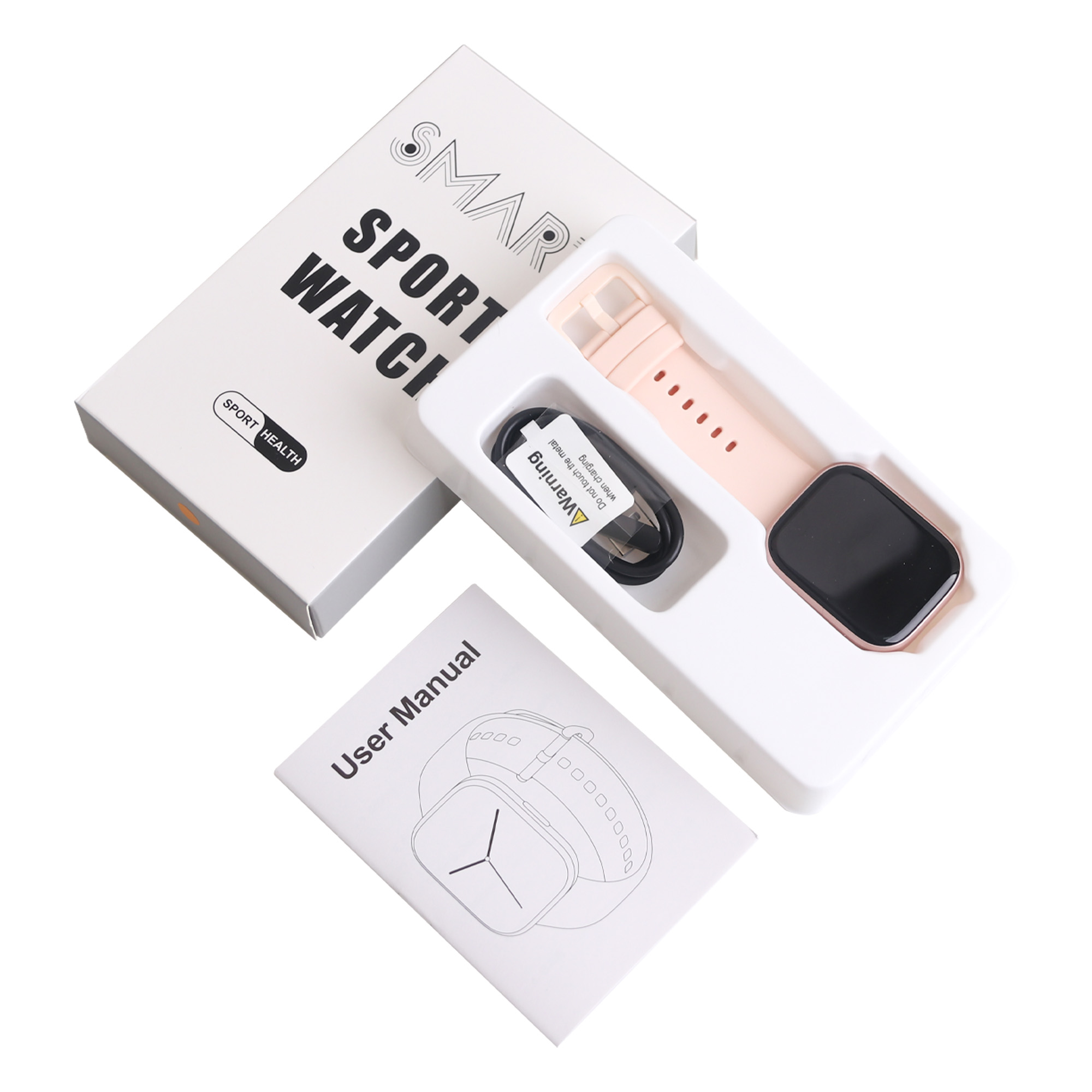 1.96" Square Smart Watch - Image 4
