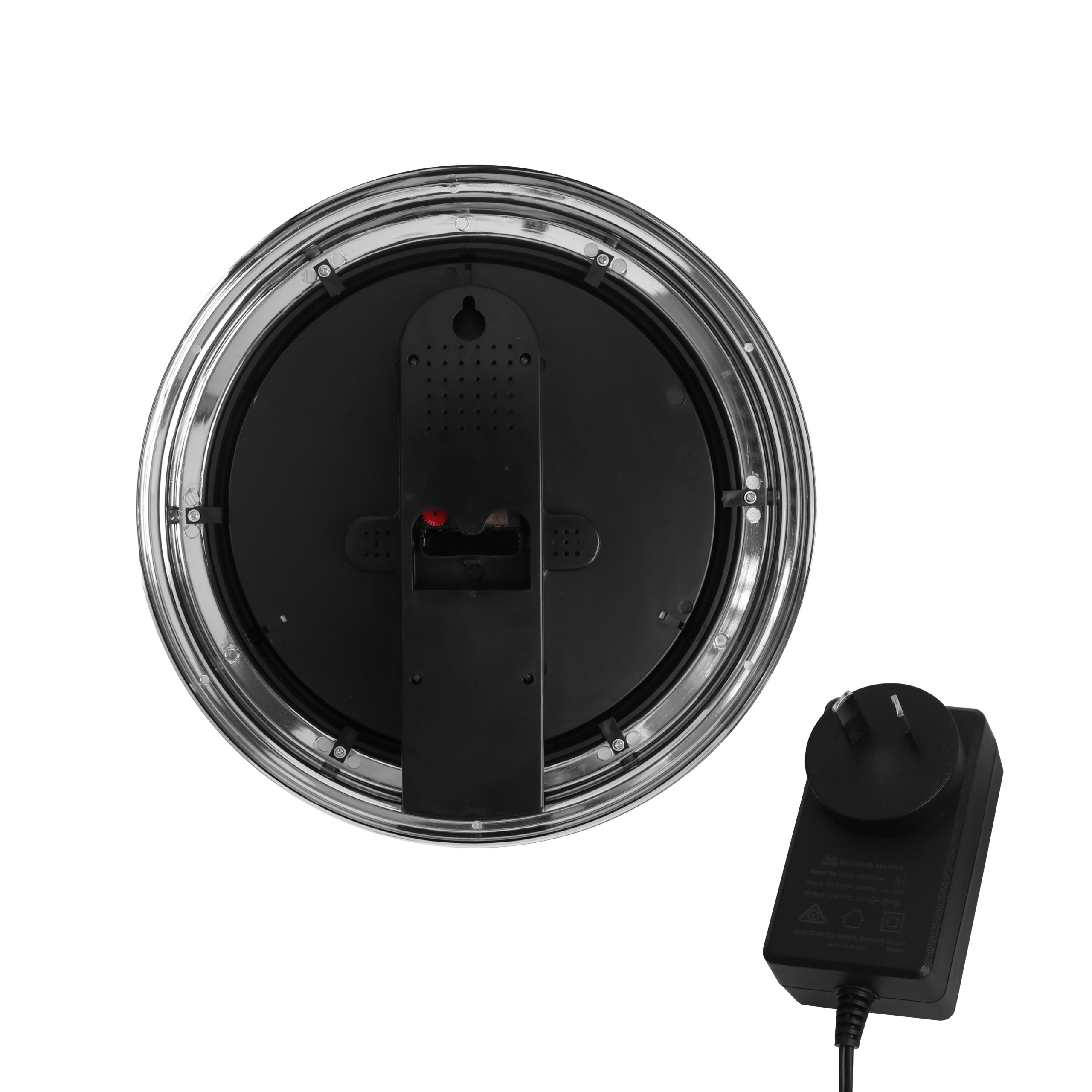 Double Ring Neon Wall Clock - Image 6