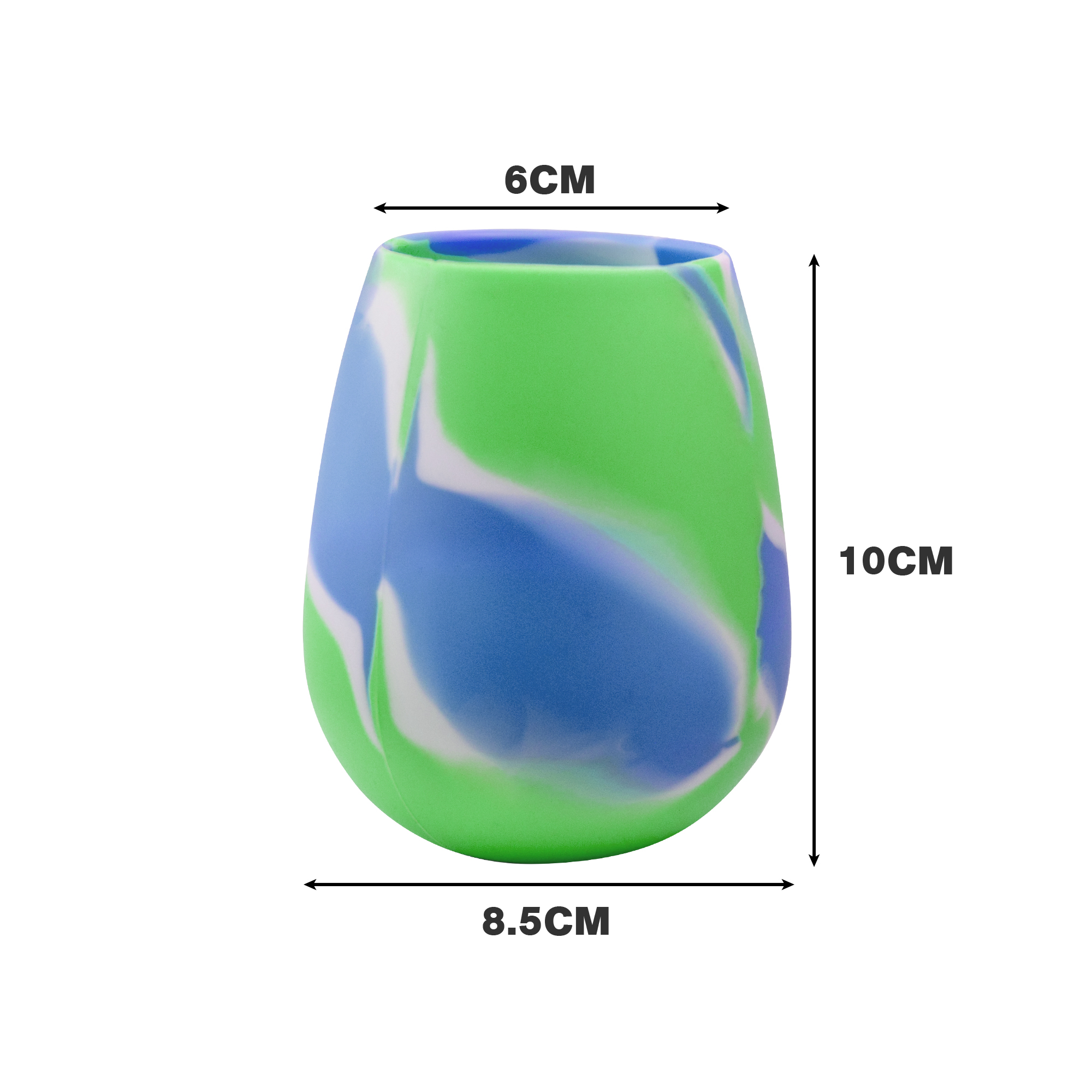 Custom Egg Shaped Silicone Cup - Image 5