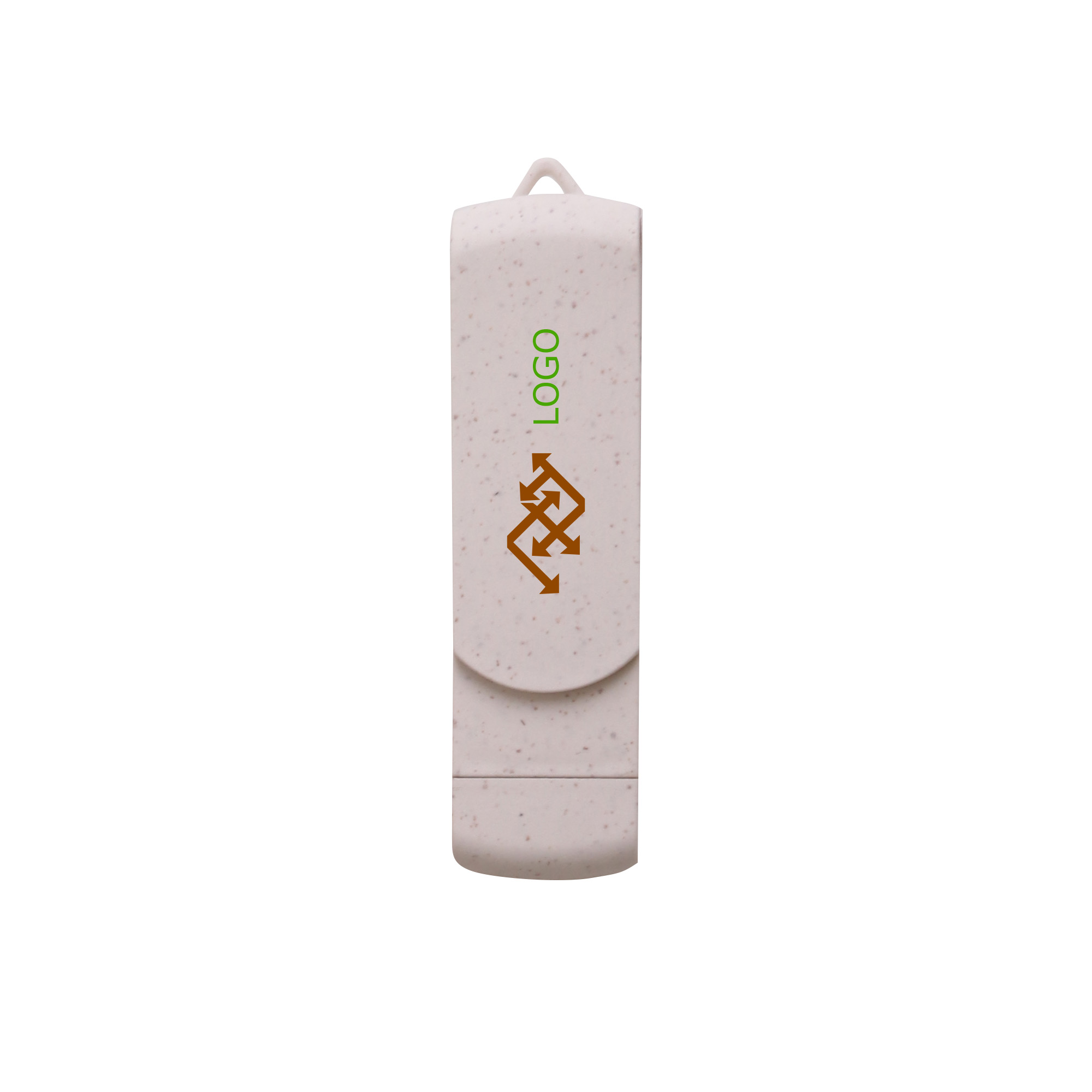 Rotate Wheat Straw Type C Flash Drive - Image 2