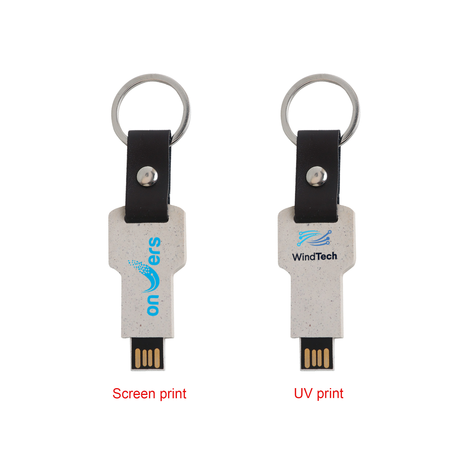 Eco Mini Flash Drive Keychain - Image 11
