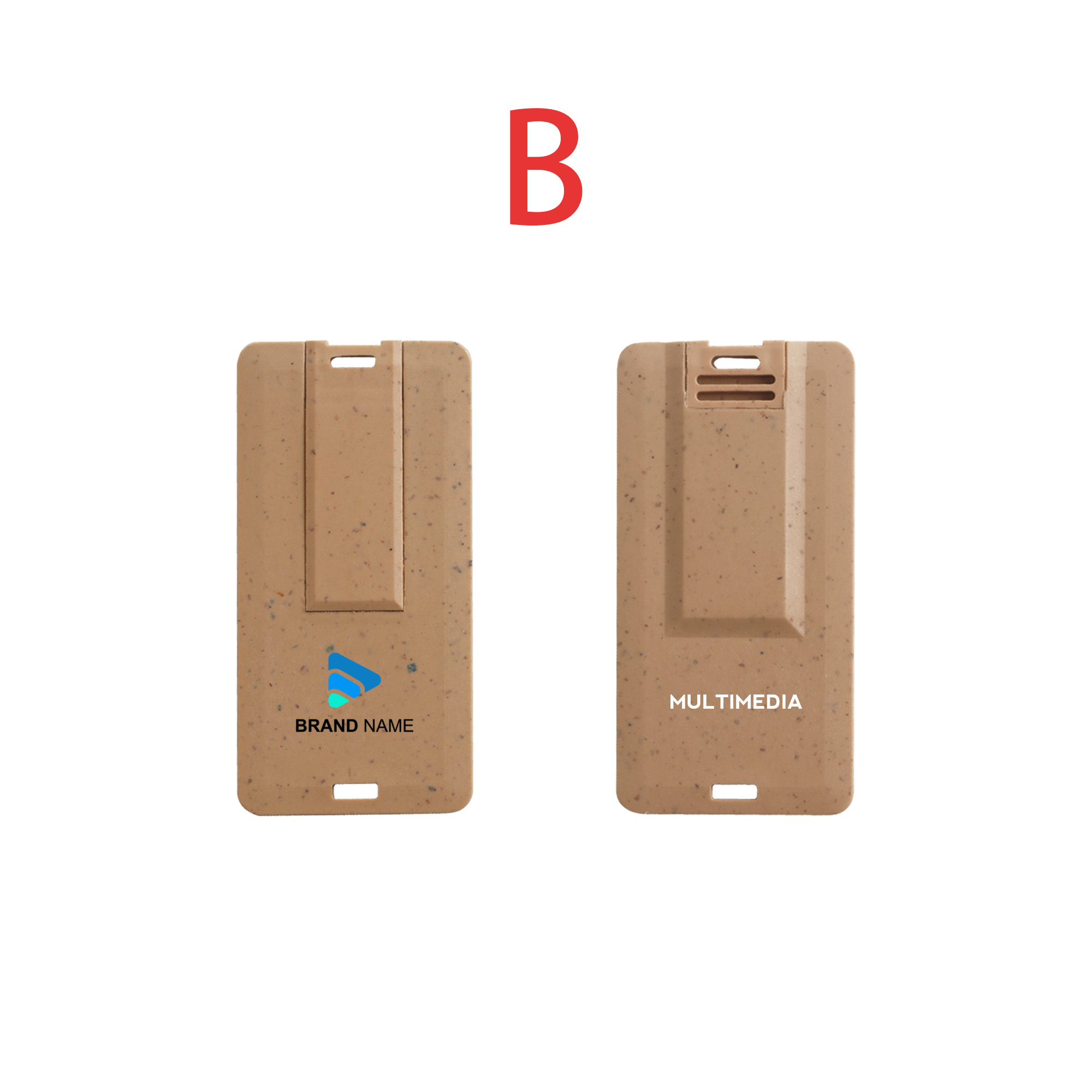 Wheat Straw Credit Card Flash Drive - Image 5