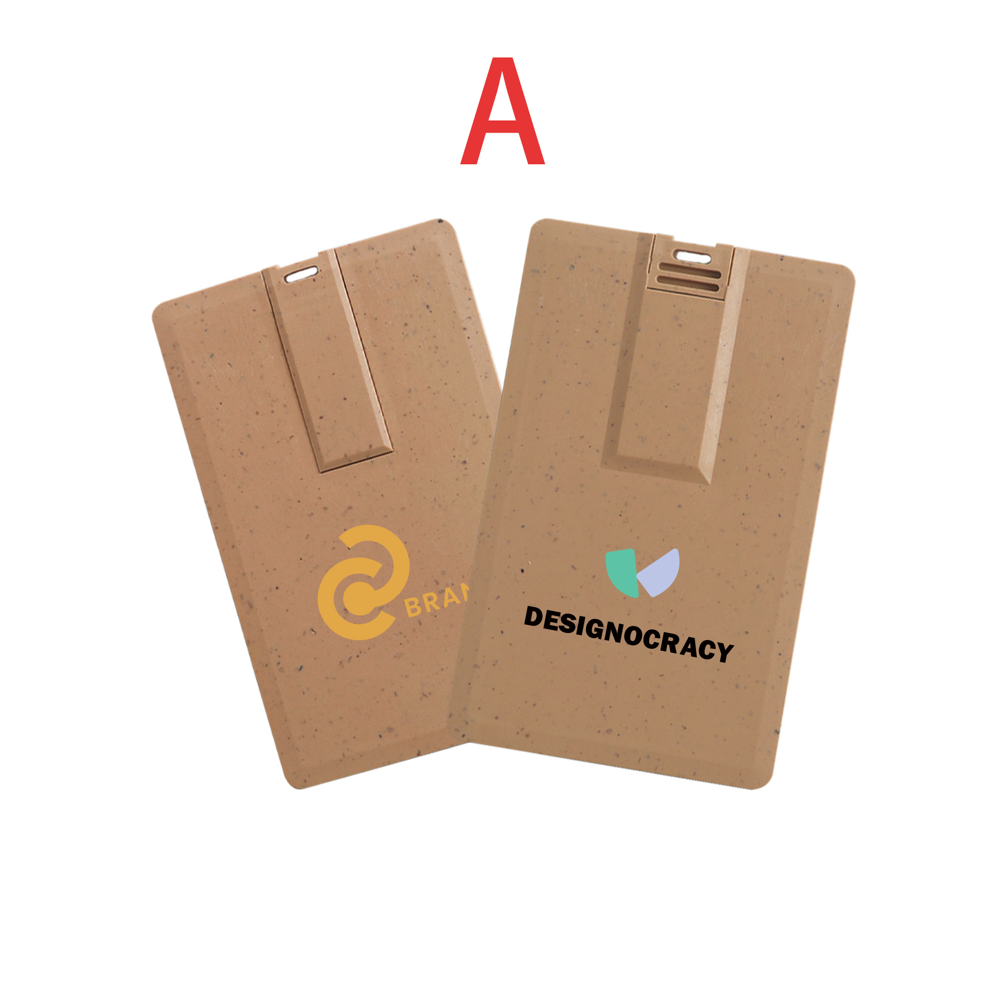 Wheat Straw Credit Card Flash Drive - Image 3