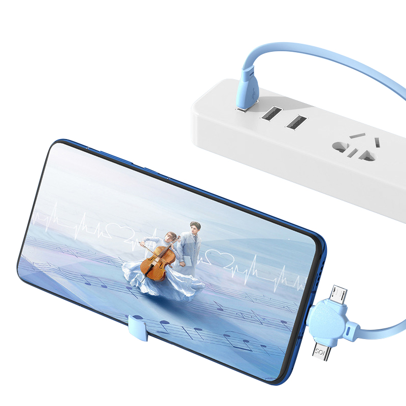 3-In-1 Retractable Portable Charging Cable - Image 13