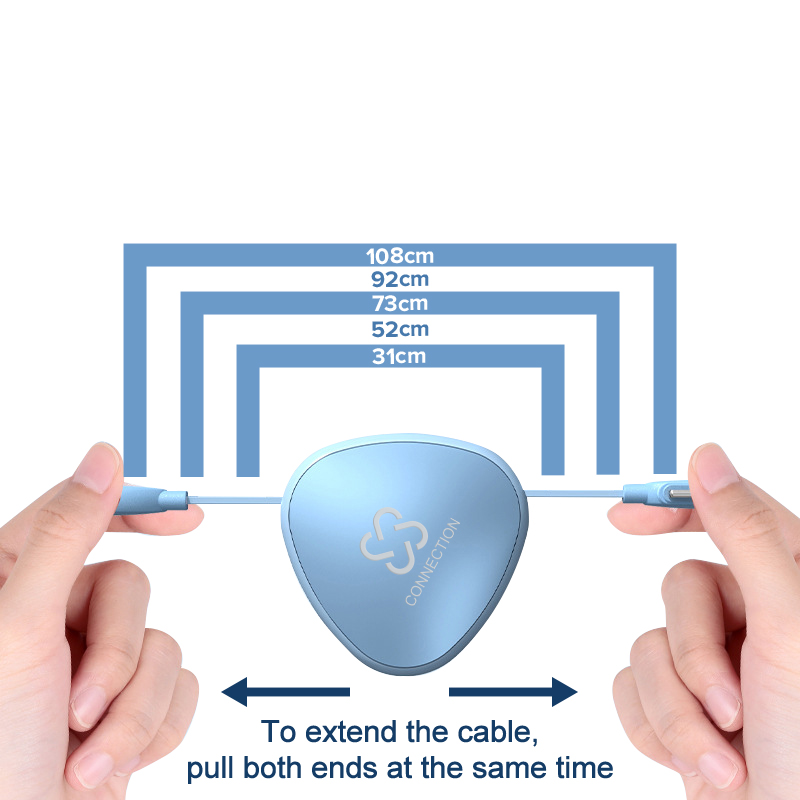 3-In-1 Retractable Portable Charging Cable - Image 11