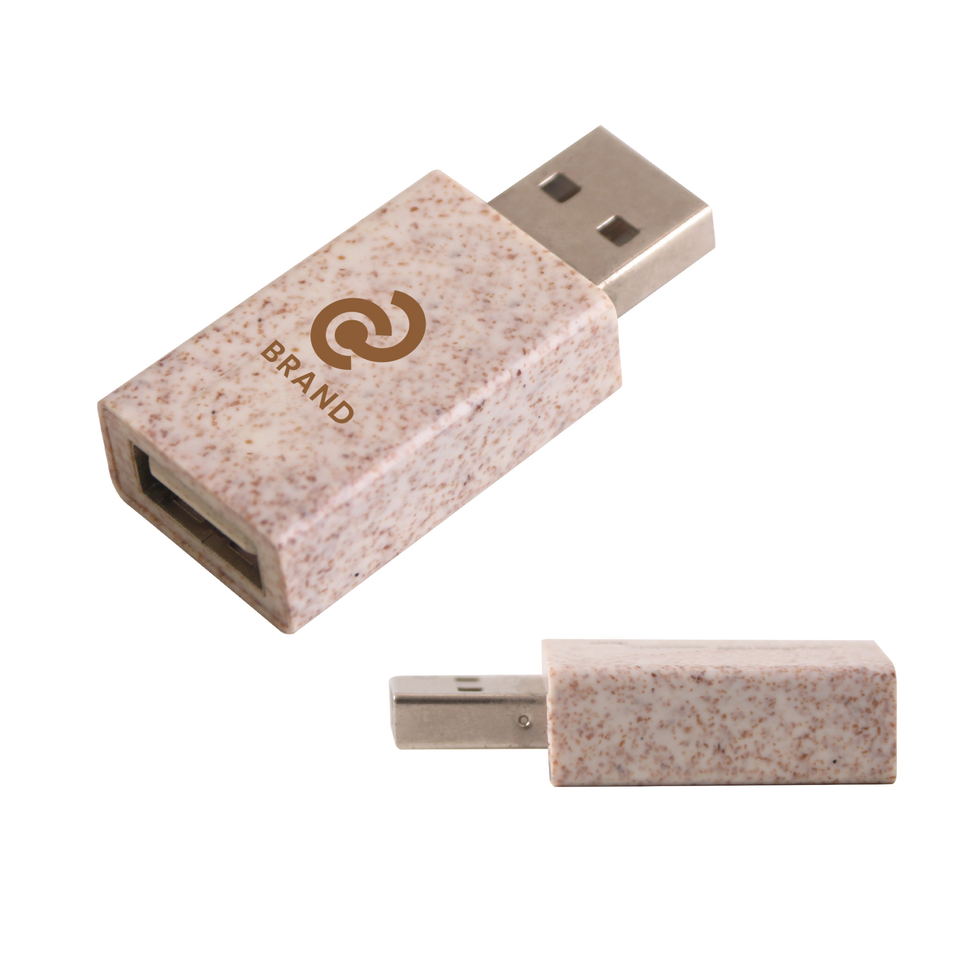 Wheat Straw USB Data Blocker - Image 7