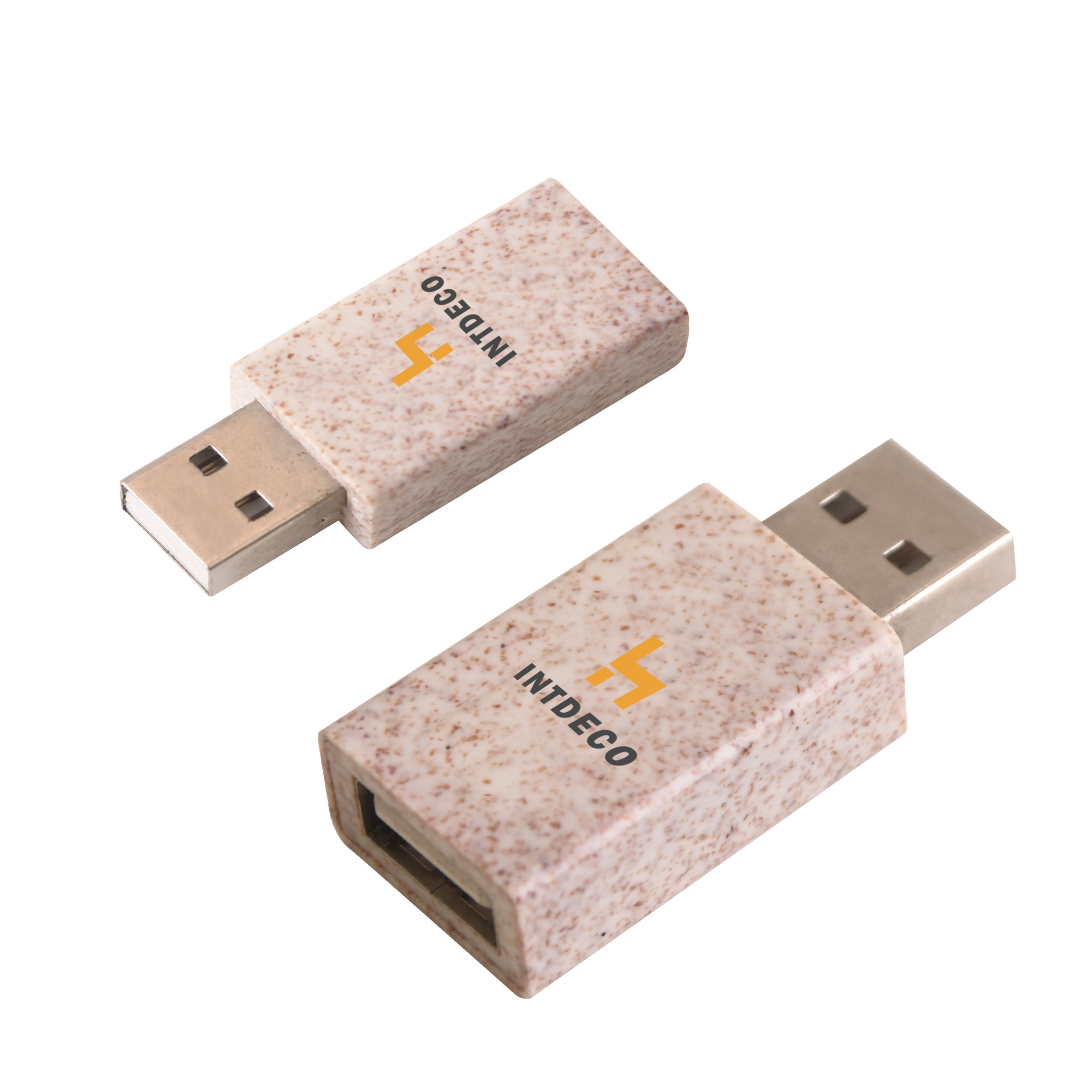 Wheat Straw USB Data Blocker - Image 2