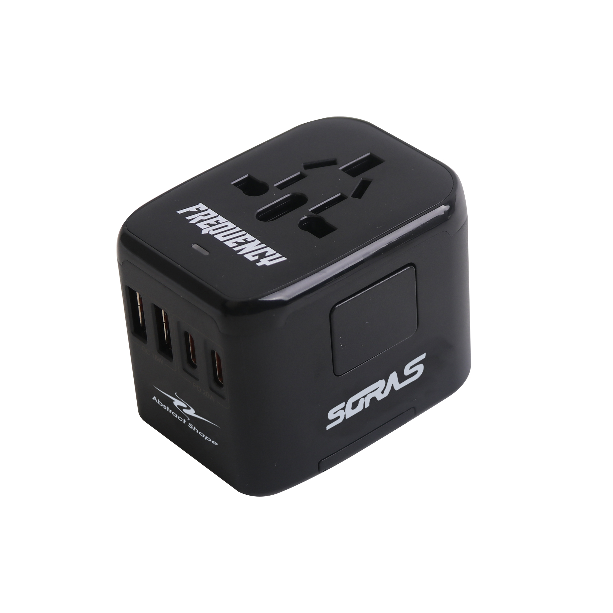 Universal Travel Adapter with USB-C Ports - Image 4