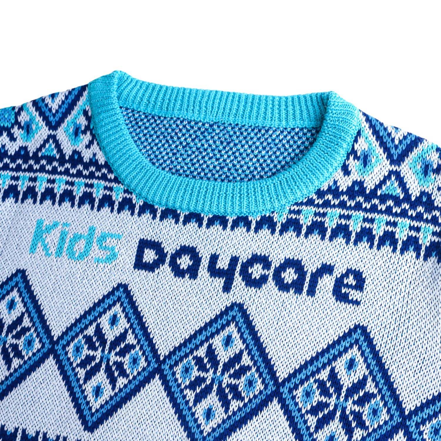 Unisex Winter Acrylic Cotton Jacquard Sweater - Image 6