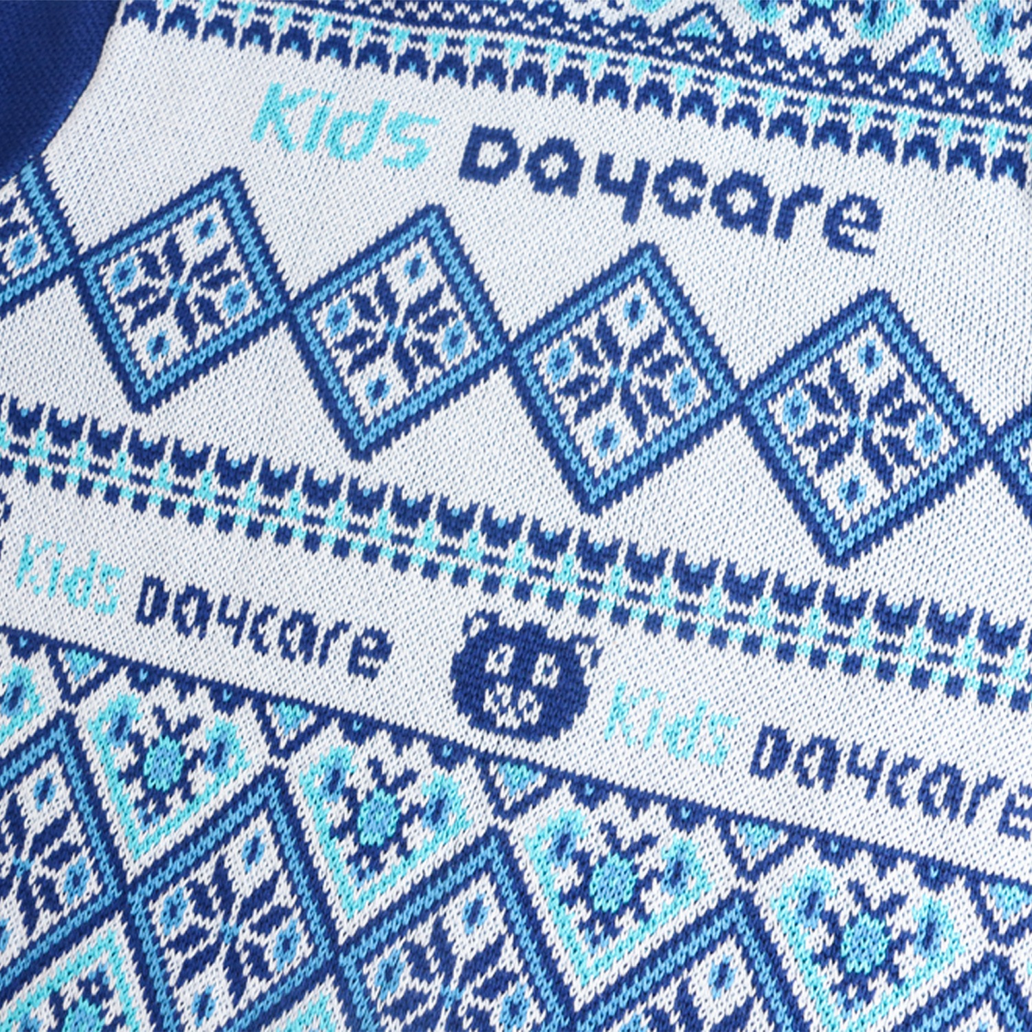 Unisex Winter Acrylic Cotton Jacquard Sweater - Image 7