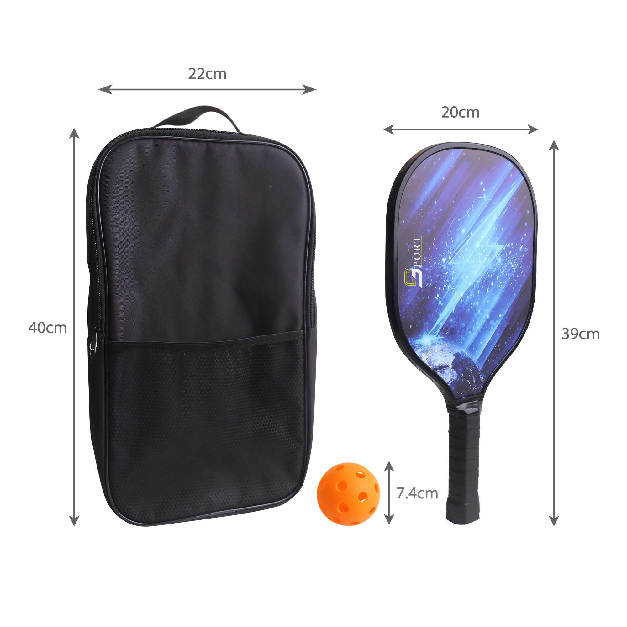 Wooden Pickleball Set - Image 5