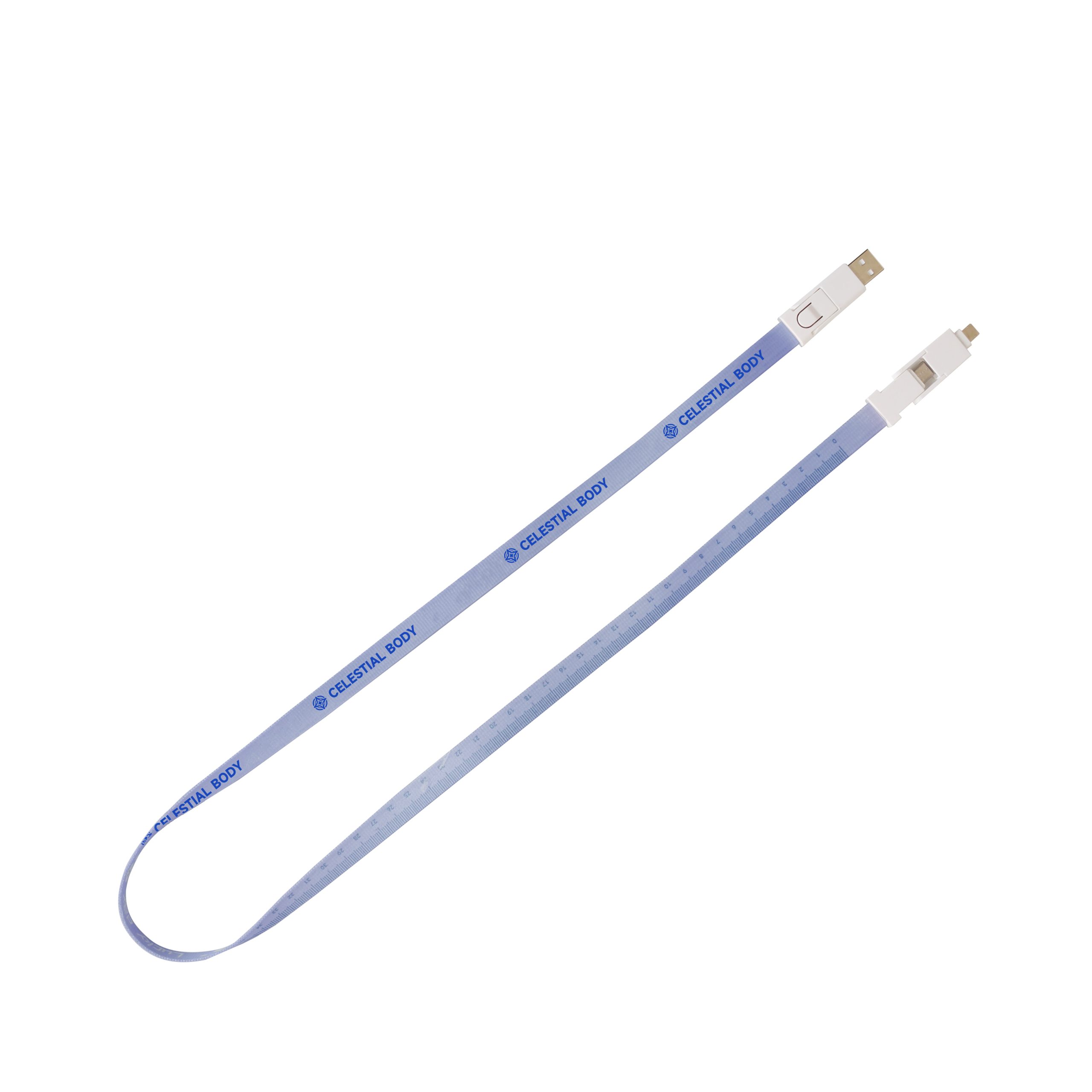 6 in 1 Polyester Lanyard Charging Cable - Image 4