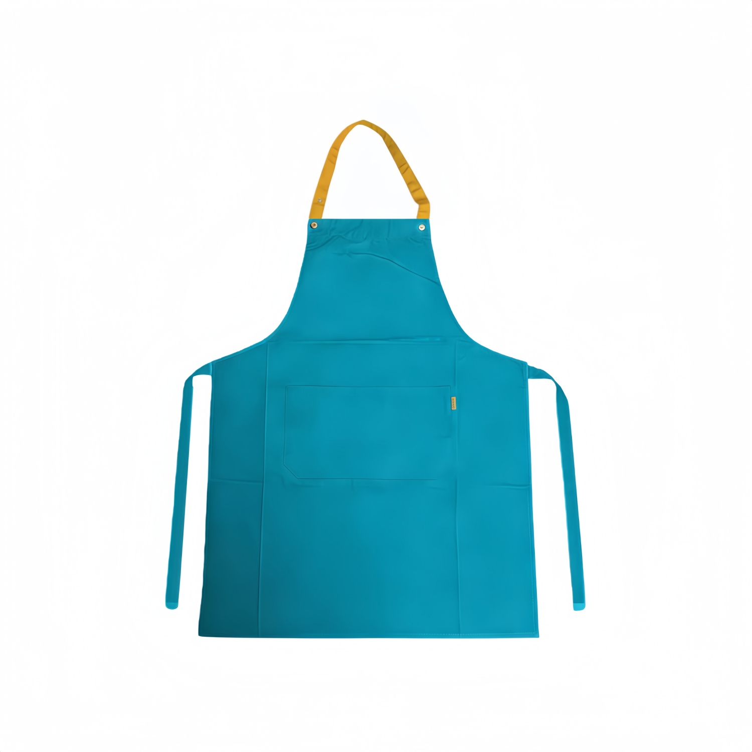 Poly-Cotton Canvas Full Bib Apron With Colour Neck Strap - Image 10