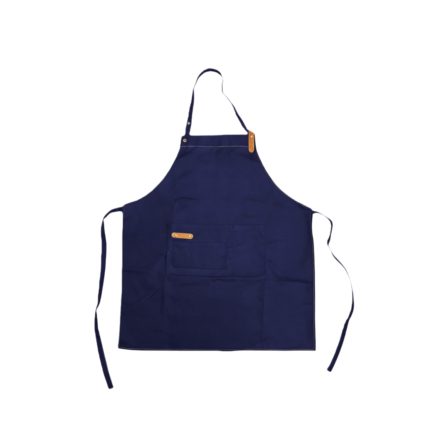 Poly-Cotton Canvas Full Bib Apron With Neck Strap - Image 6