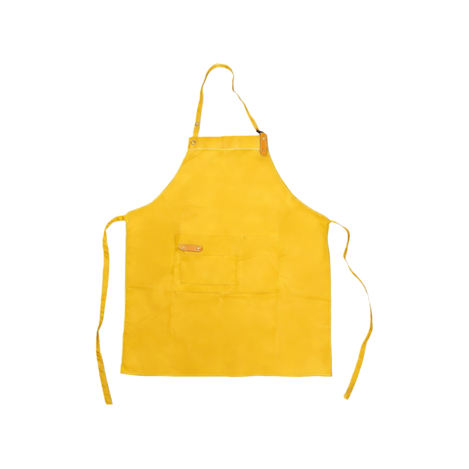 Poly-Cotton Canvas Full Bib Apron With Neck Strap - Image 8
