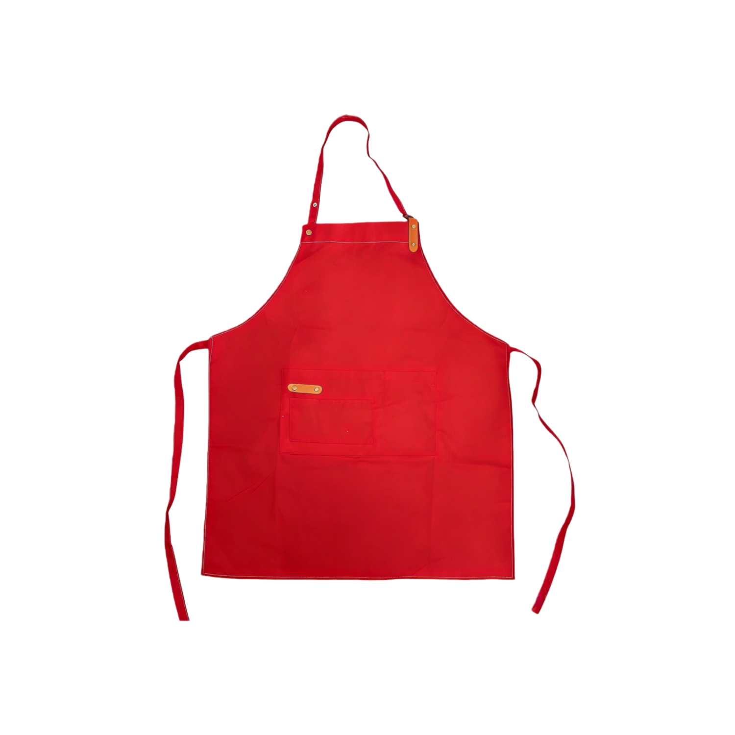 Poly-Cotton Canvas Full Bib Apron With Neck Strap - Image 7