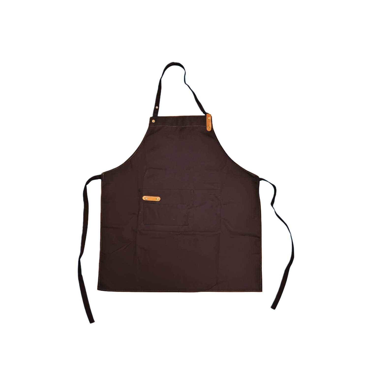 Poly-Cotton Canvas Full Bib Apron With Neck Strap - Image 11