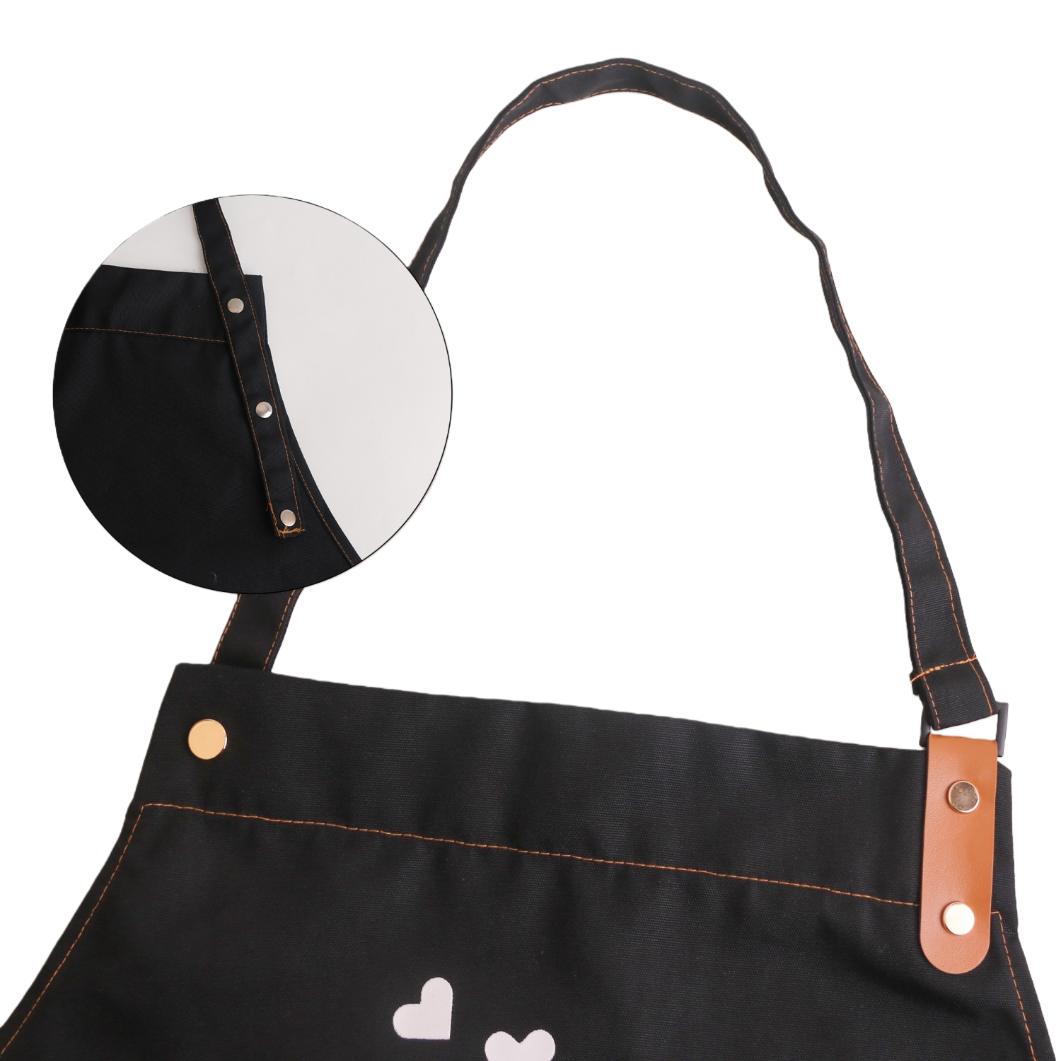Poly-Cotton Canvas Full Bib Apron With Neck Strap - Image 13