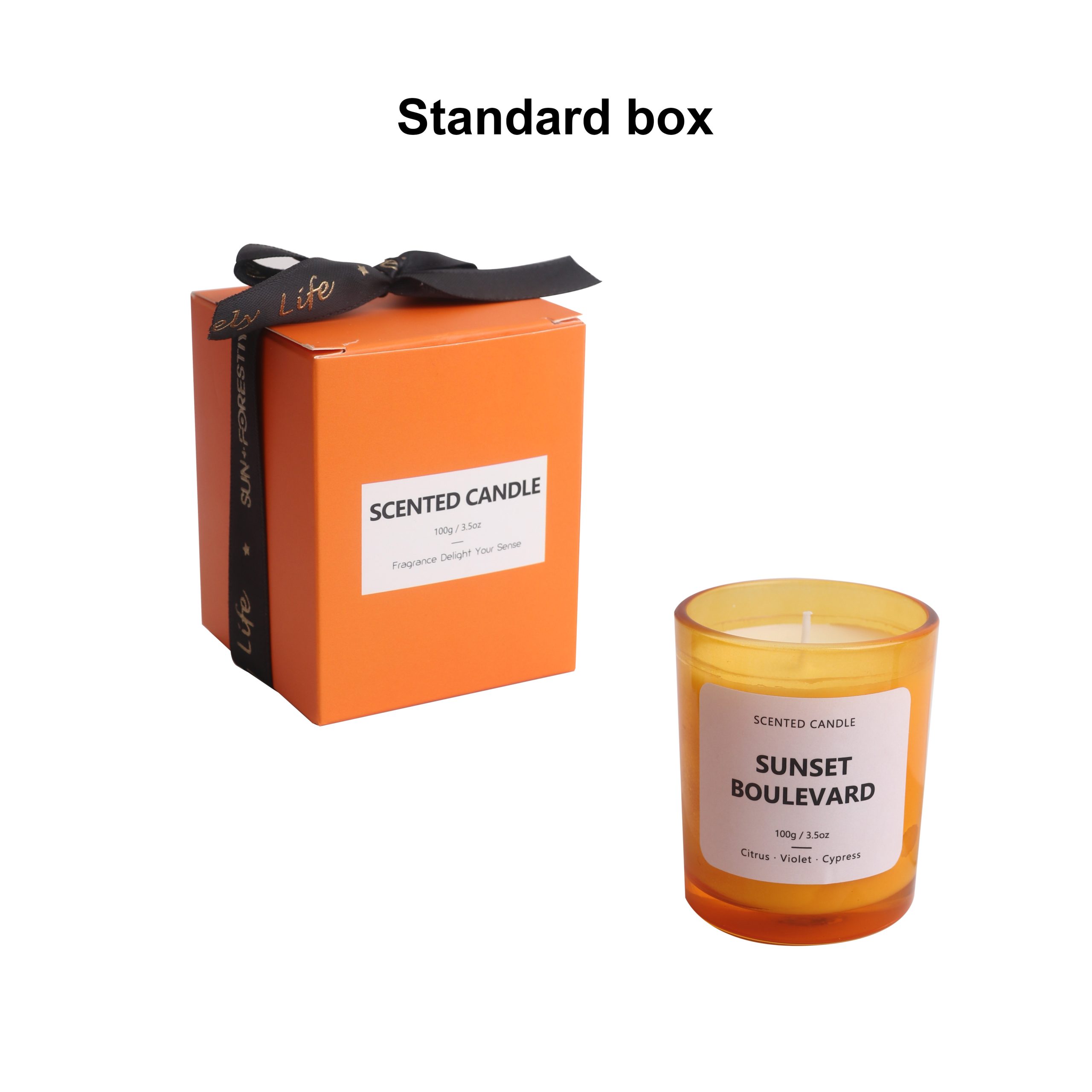 3.5oz Glass Candle - Image 3
