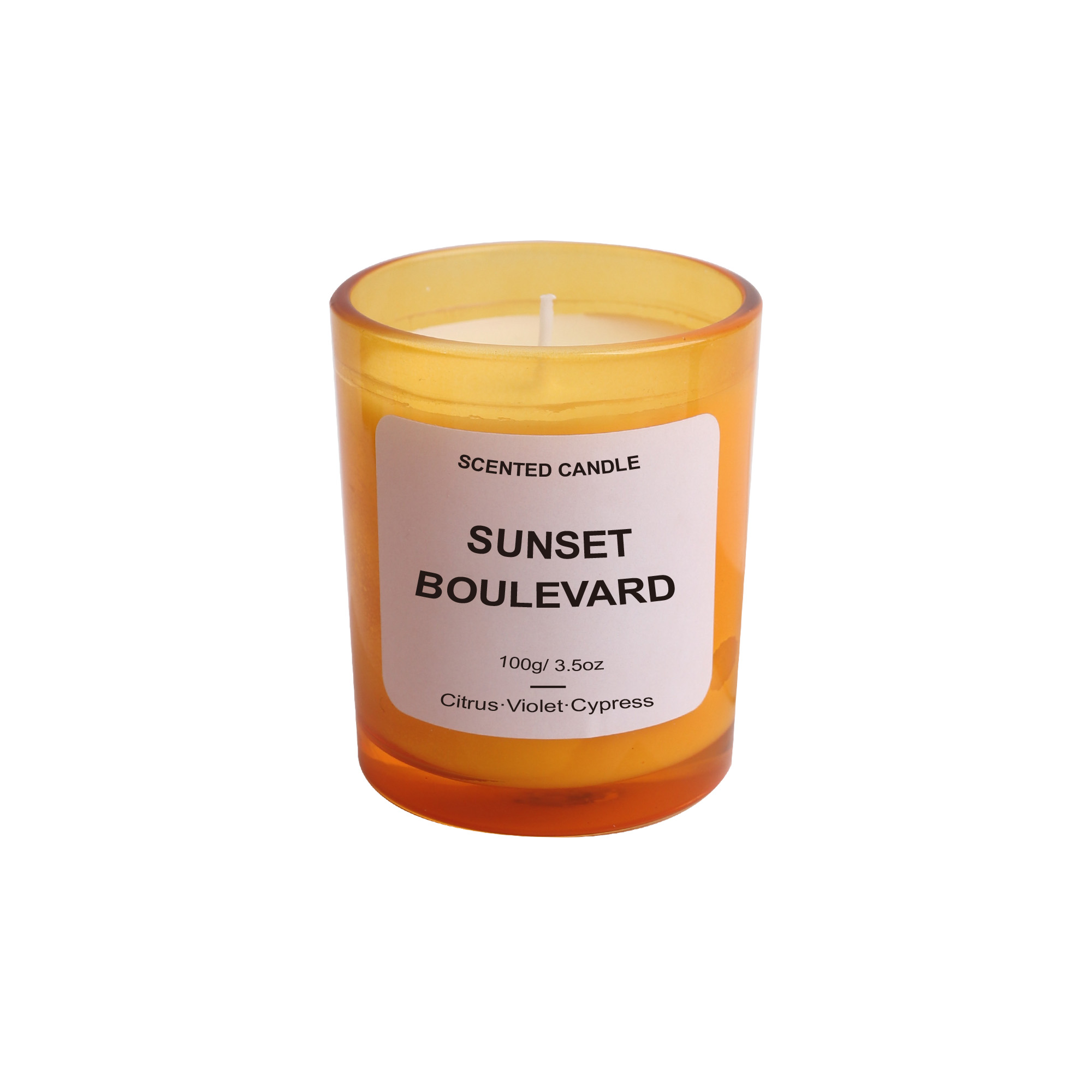 3.5oz Glass Candle - Image 2