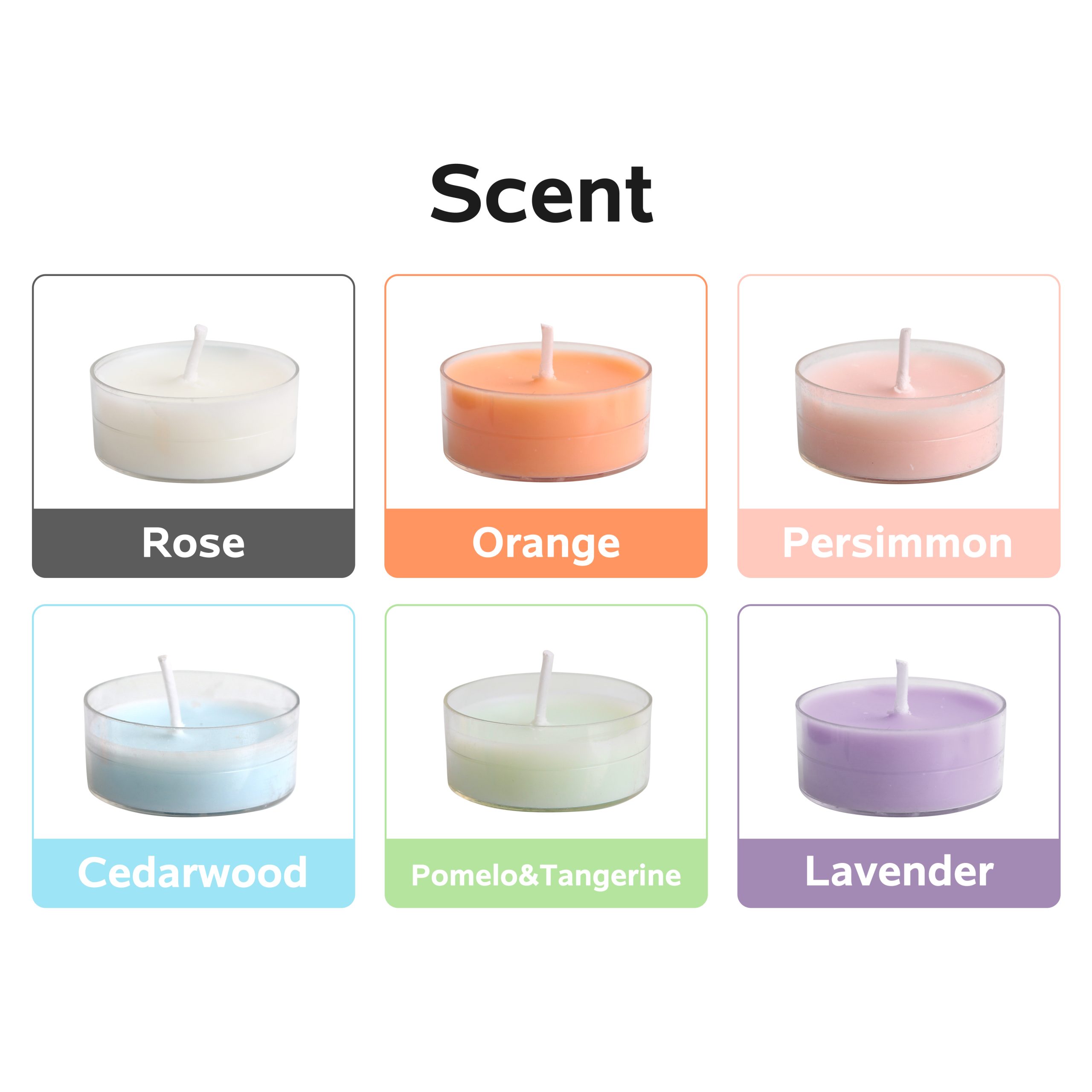 Tealight Candle Set (4pcs) - Image 9