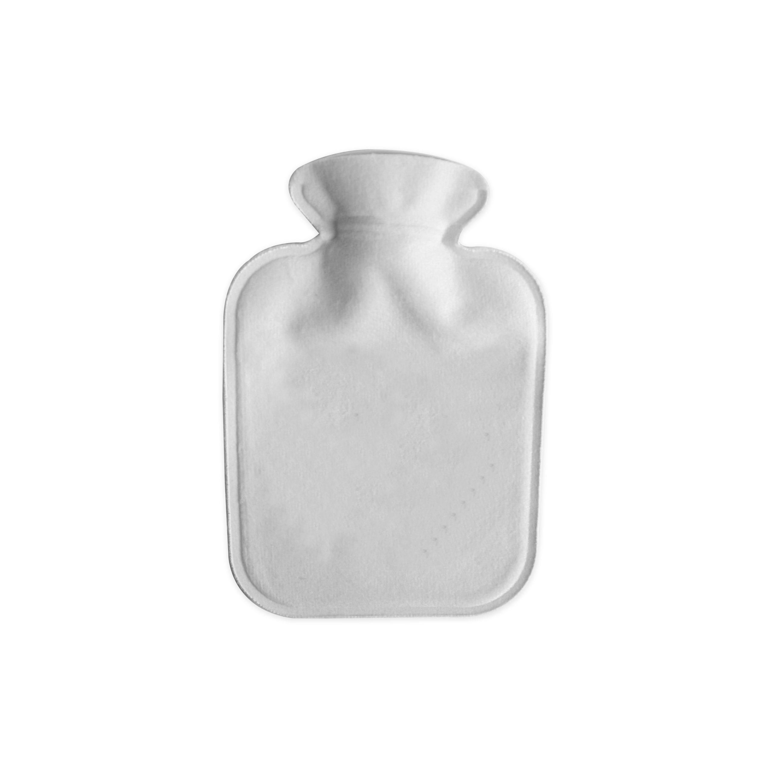 Hot Water Bottle with Plush Cover - Image 4