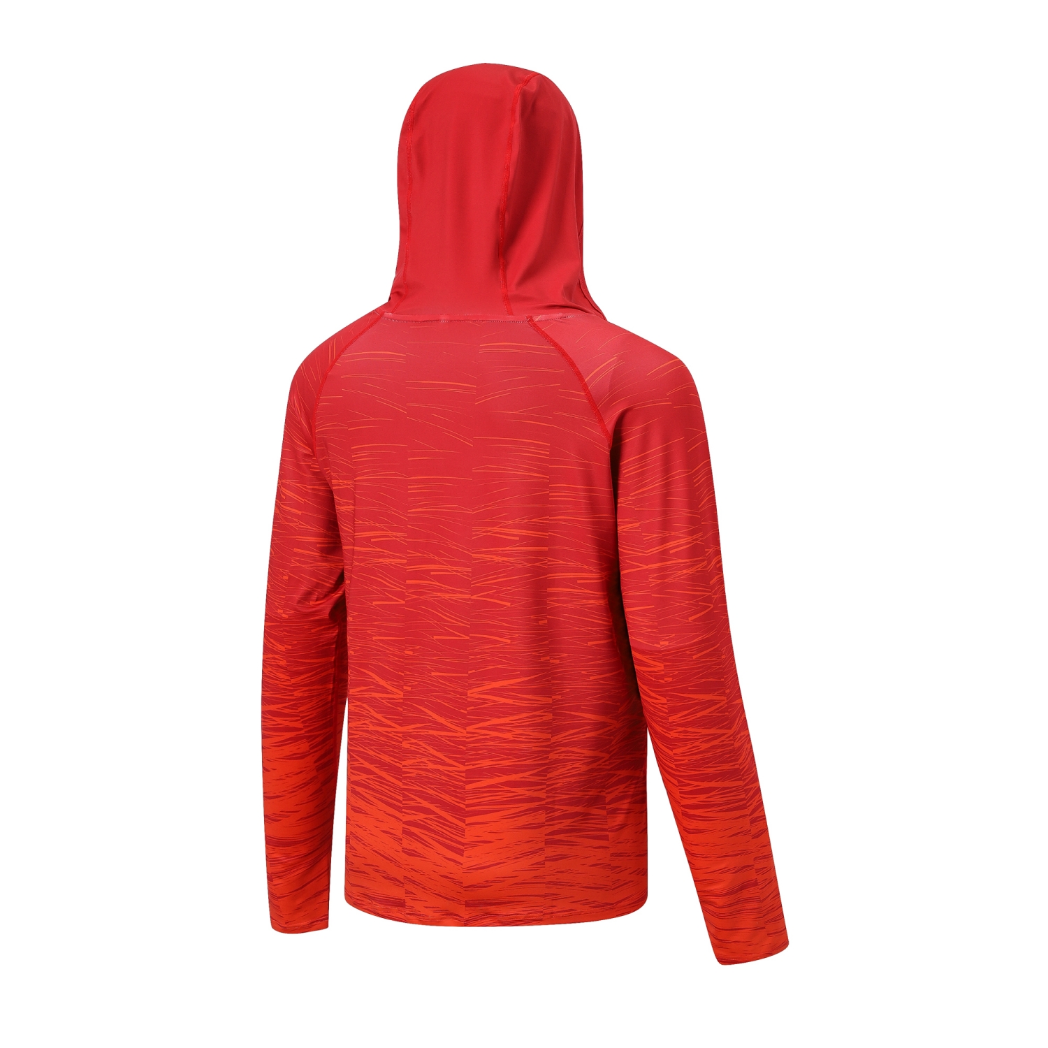 Men's Polyester Spandex Sublimated Sun Protection Hoodie - Image 4