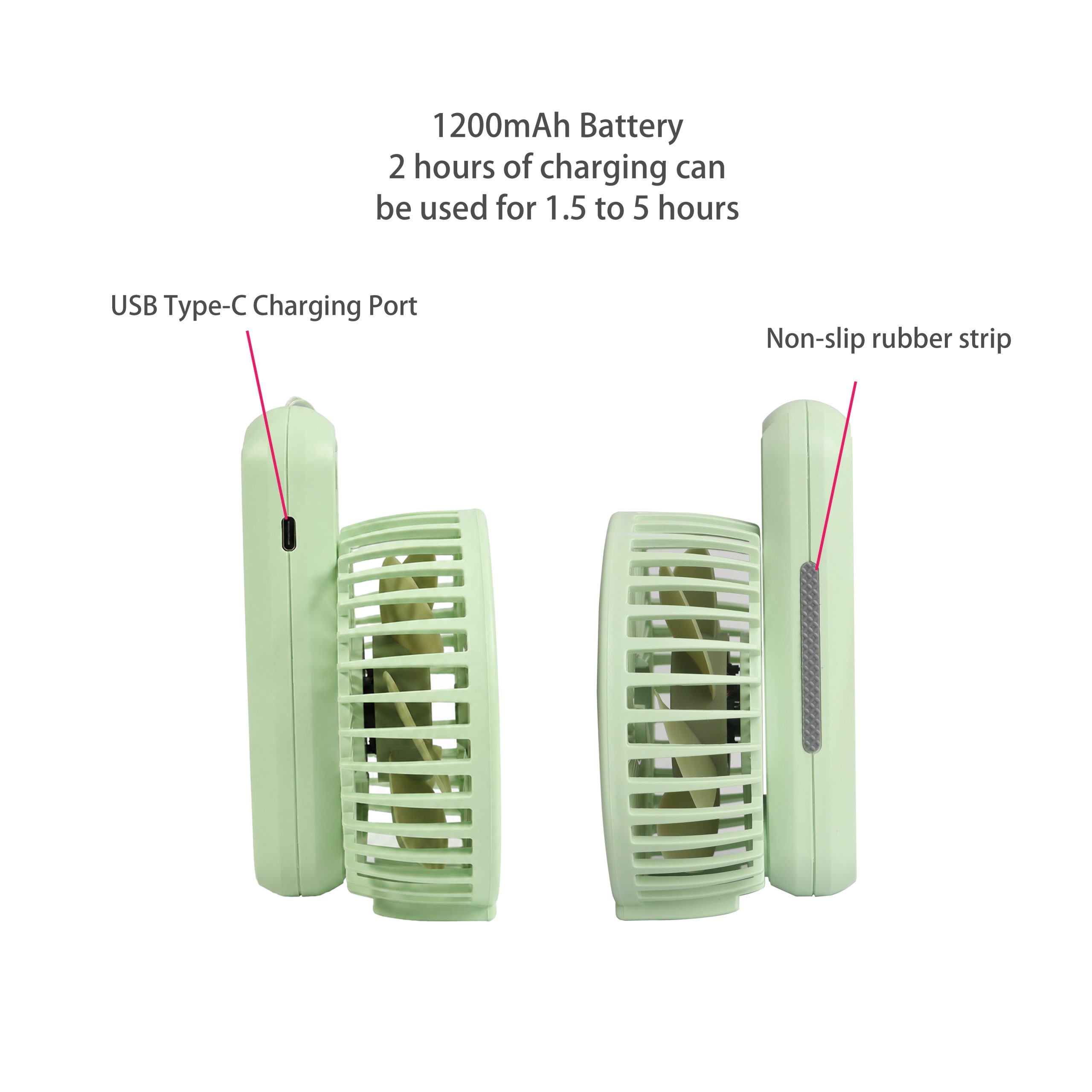 Foldable USB Handy Fan - Image 8