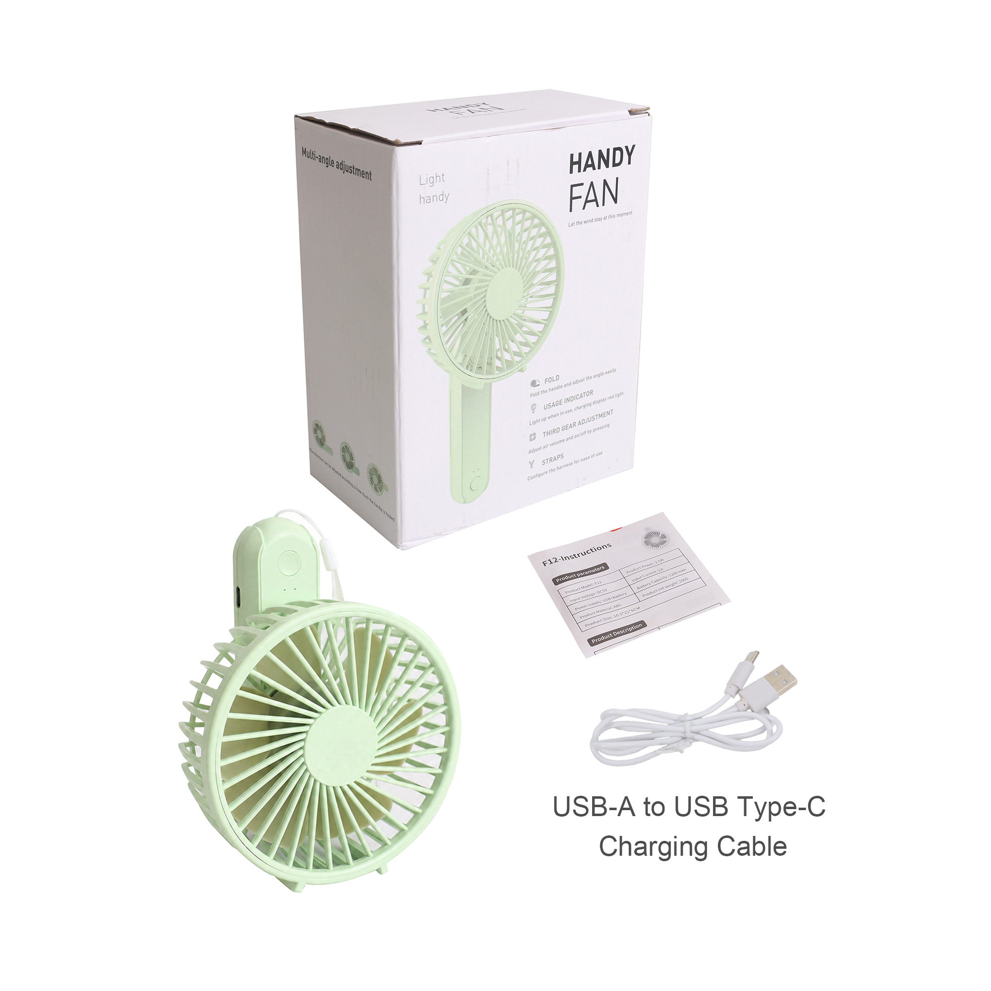 Foldable USB Handy Fan - Image 10