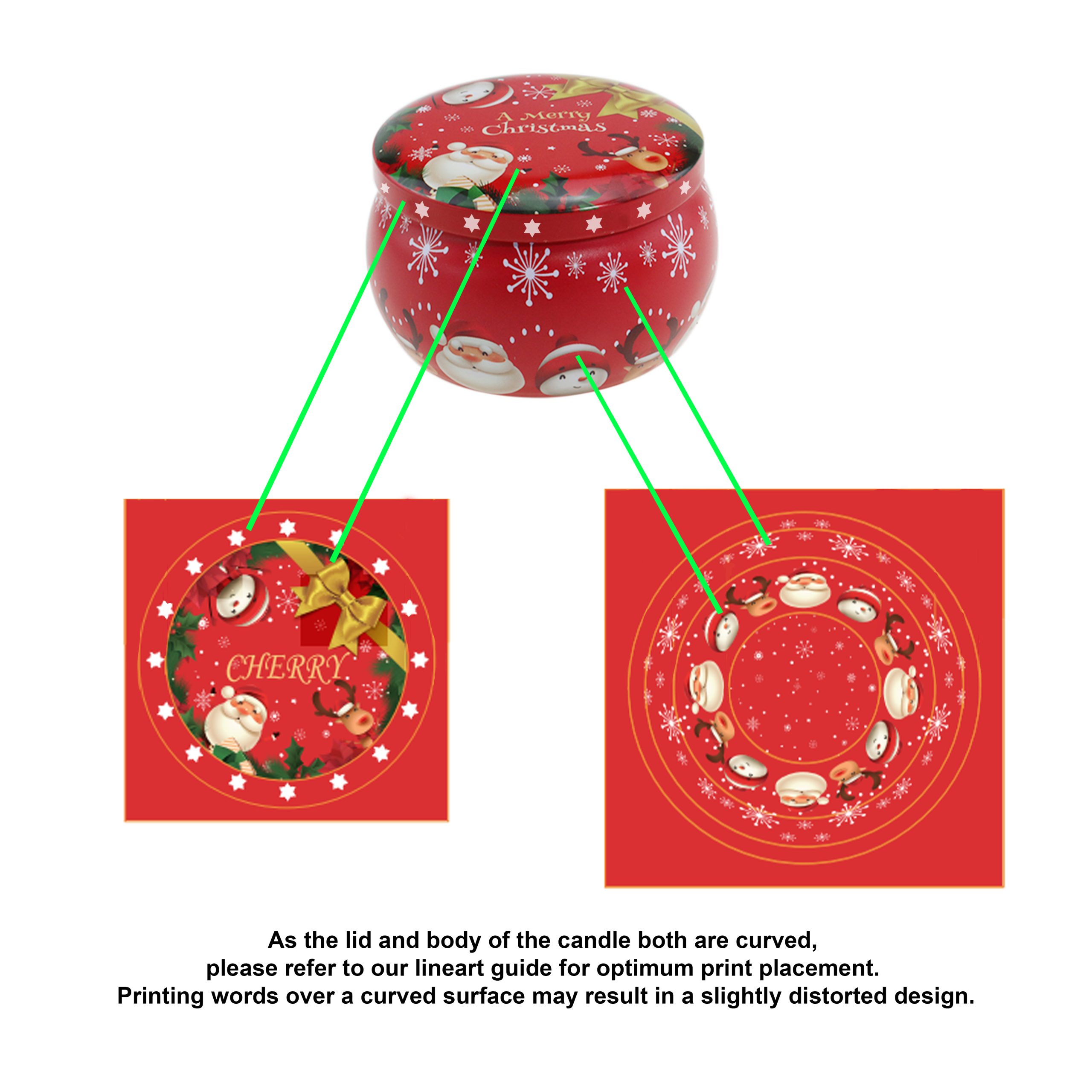 Tin Candle Set (4pcs) - Image 8