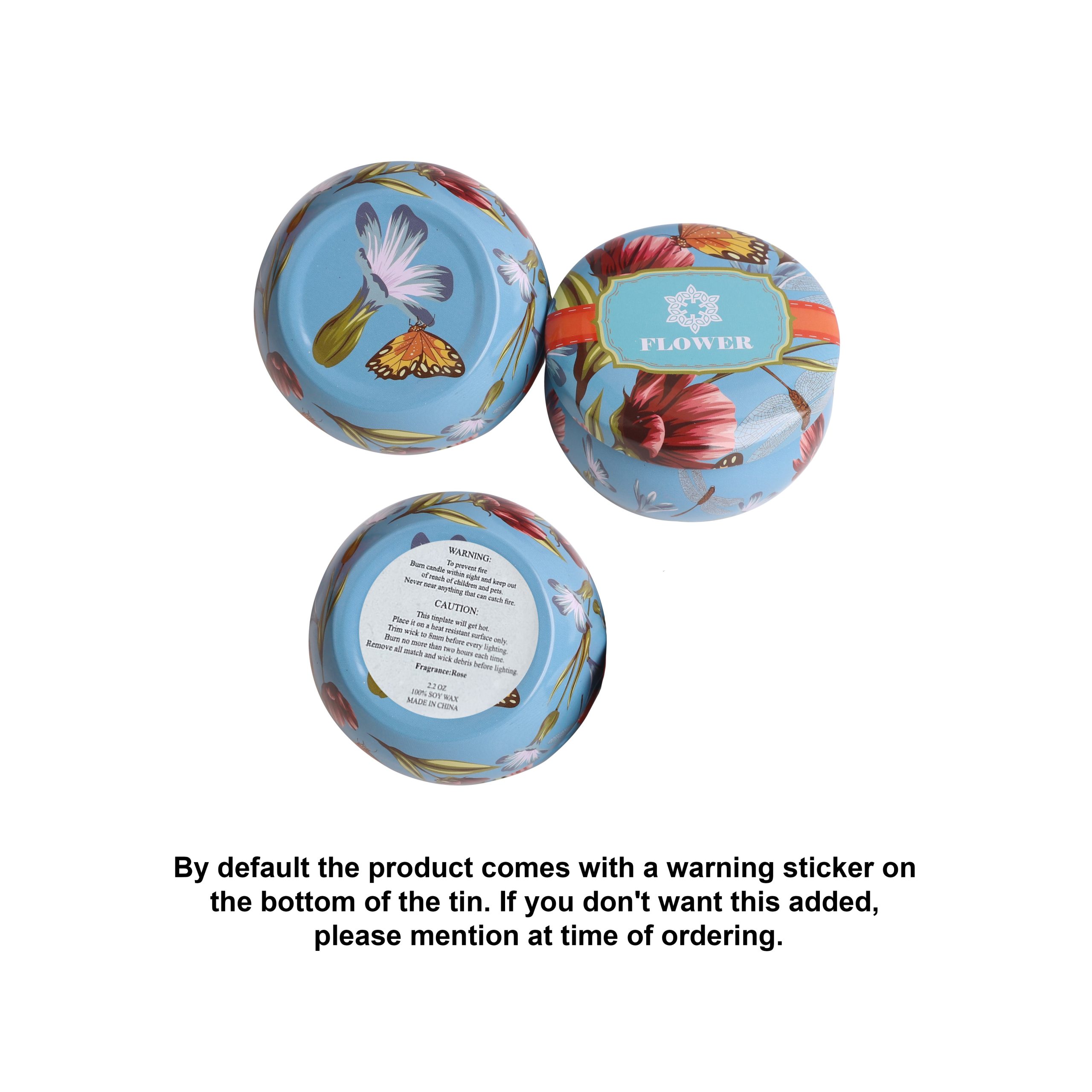 Tin Candle Set (4pcs) - Image 7