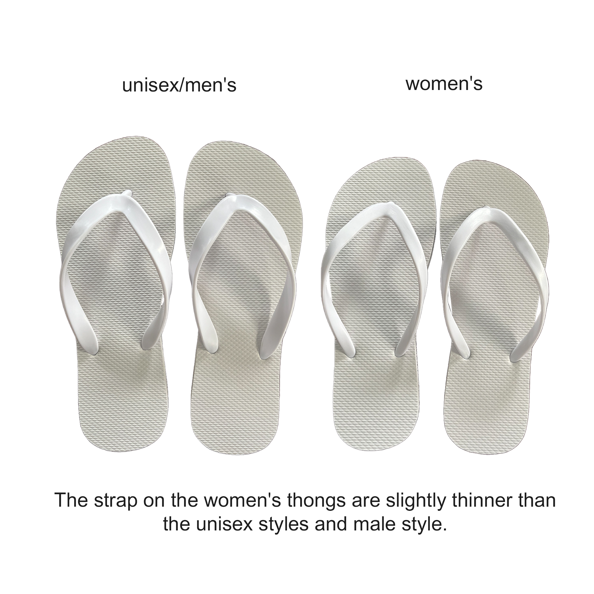 Rubber Talking Footprint Thongs - Image 8