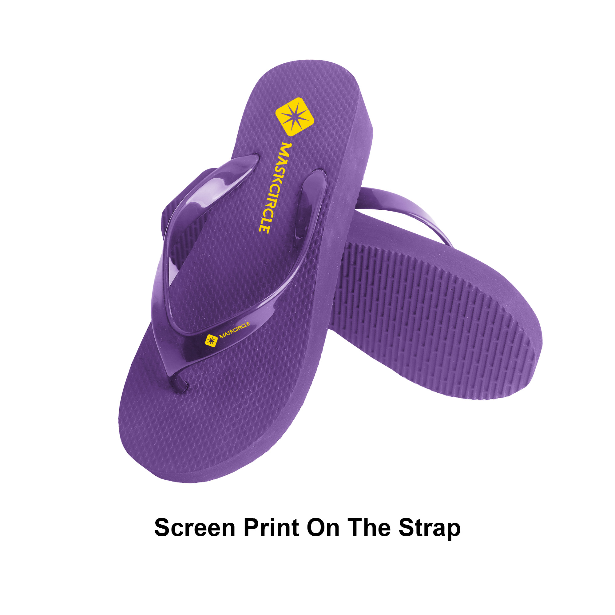 Rubber Platform Classic Thongs - Image 6