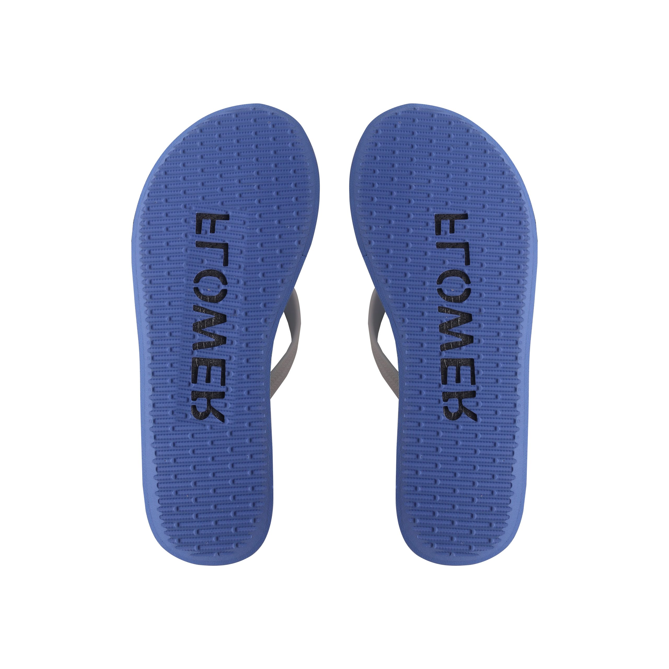 Rubber Platform Talking Footprint Thongs - Image 3