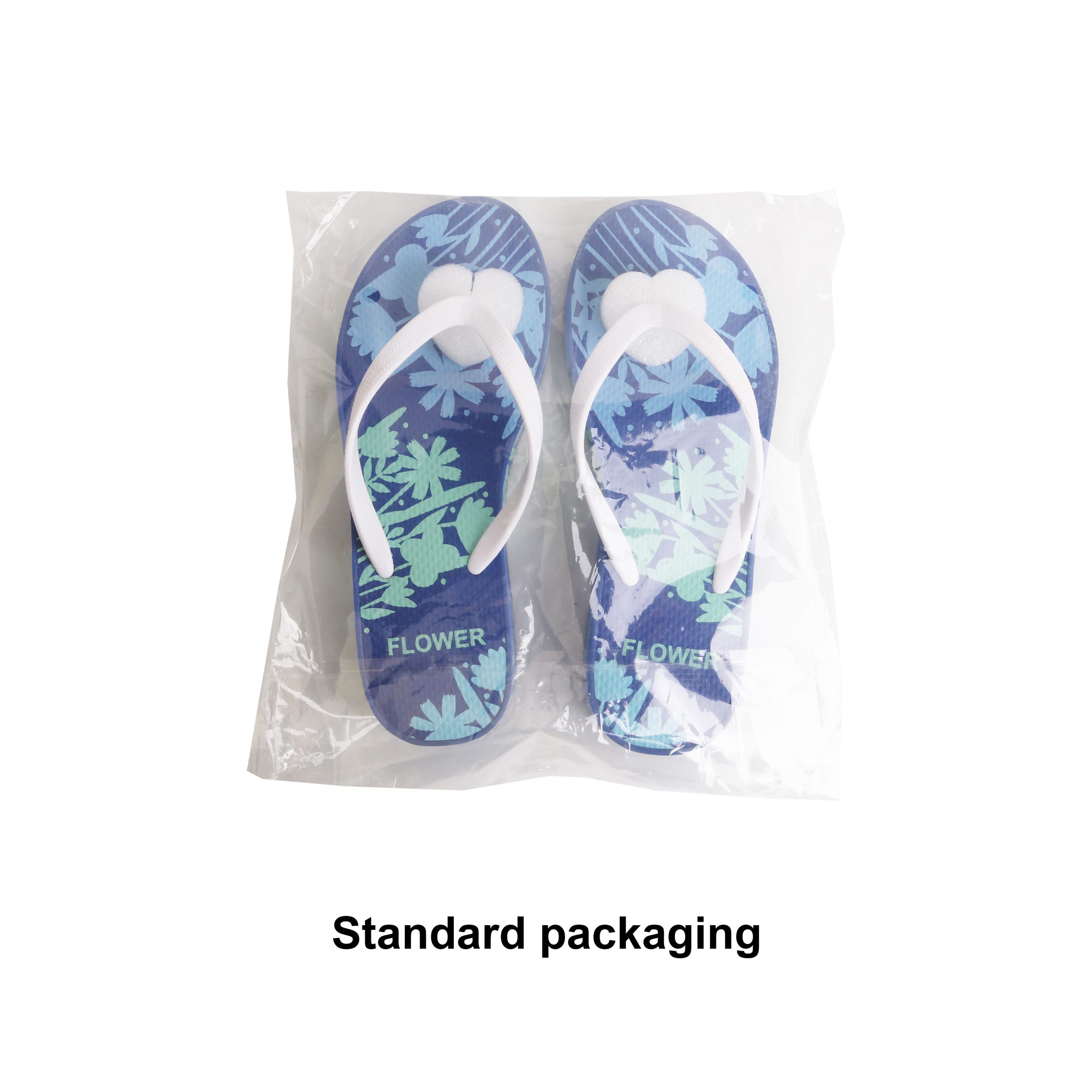 Rubber Platform Talking Footprint Thongs - Image 9