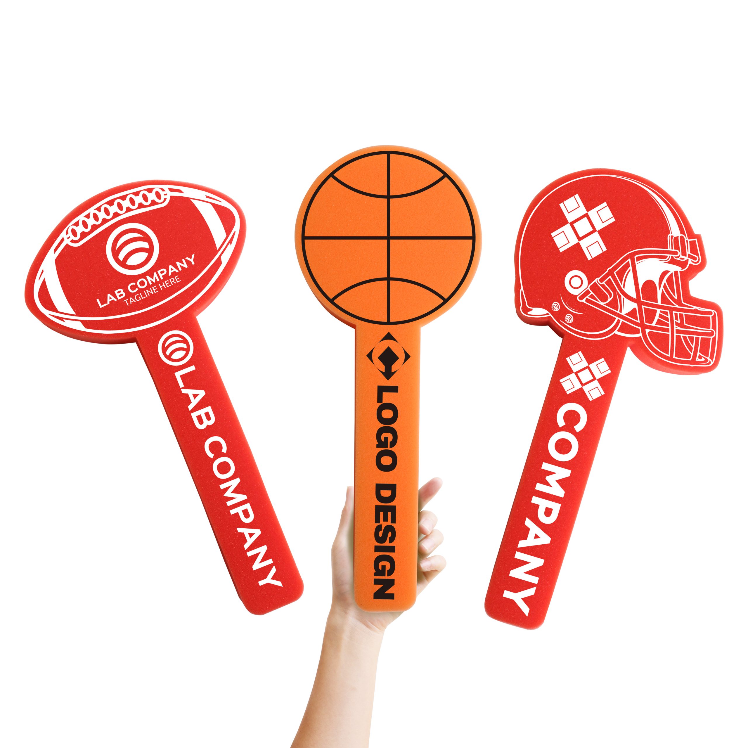 Sponge Ball Cheersticks - Image 2