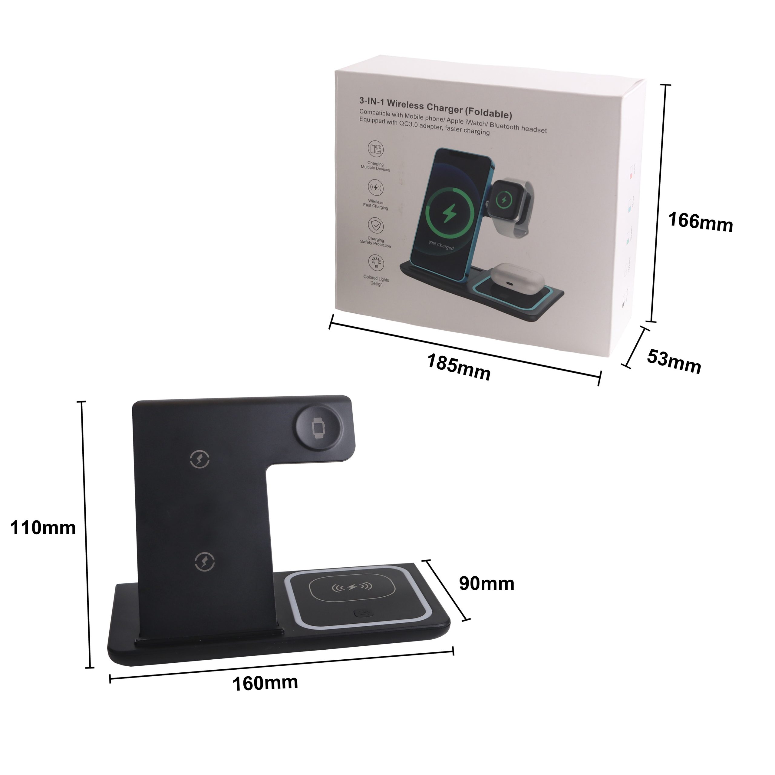 3-In-1 Portable Wireless Charger - Image 7