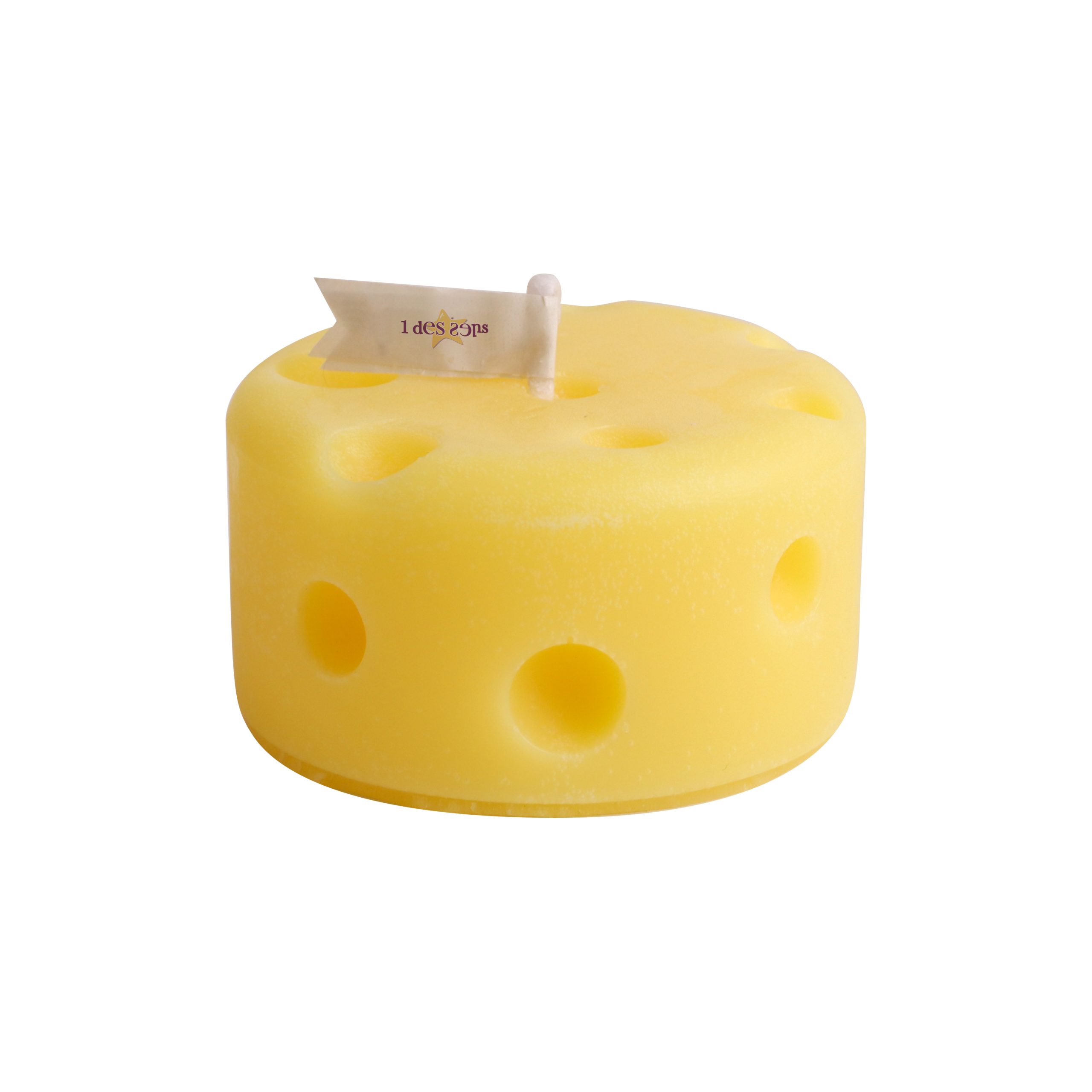 Round Cheese Shape Candles - Image 2