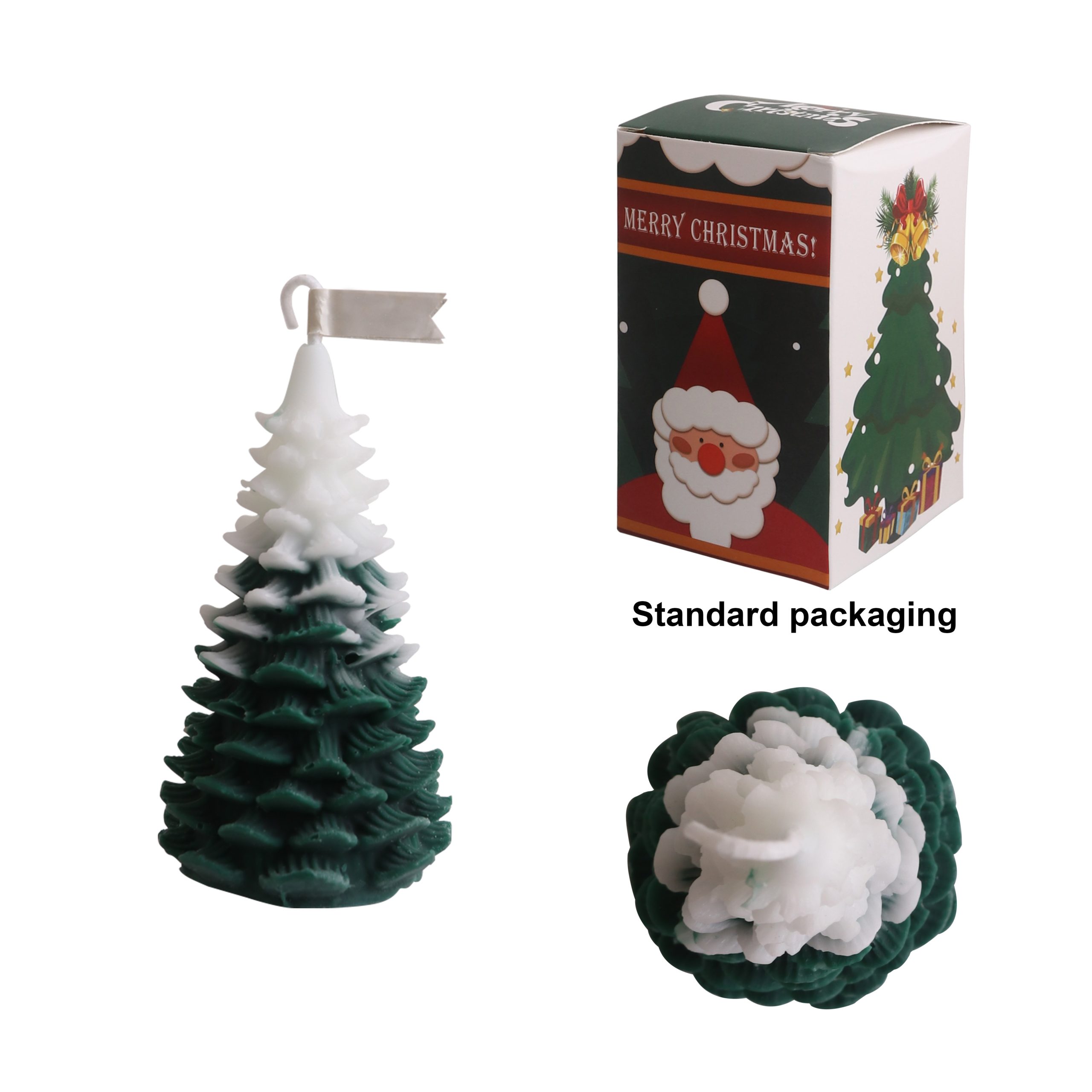 Cedar Christmas Tree Shape Candles - Image 8