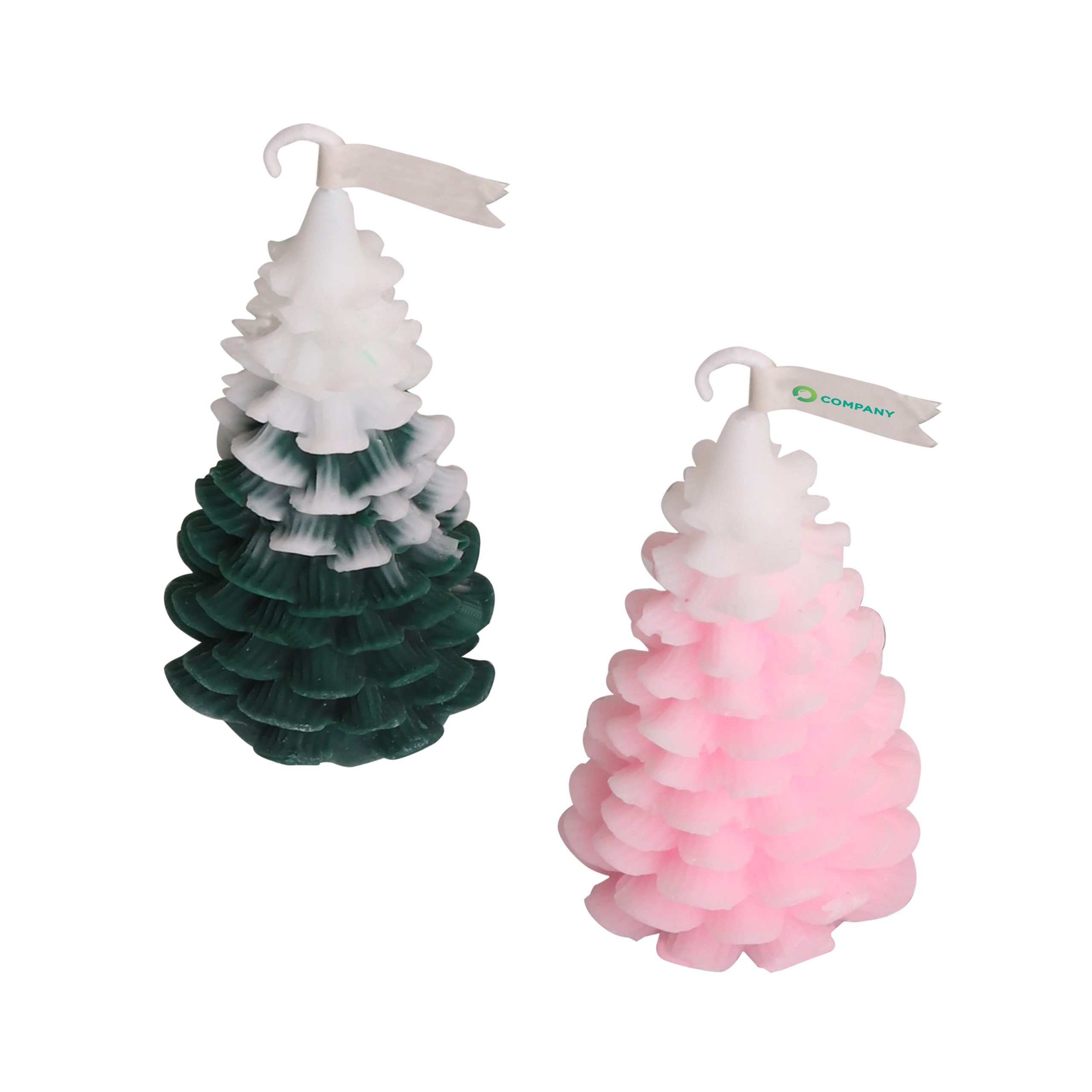 Cedar Christmas Tree Shape Candles - Image 6