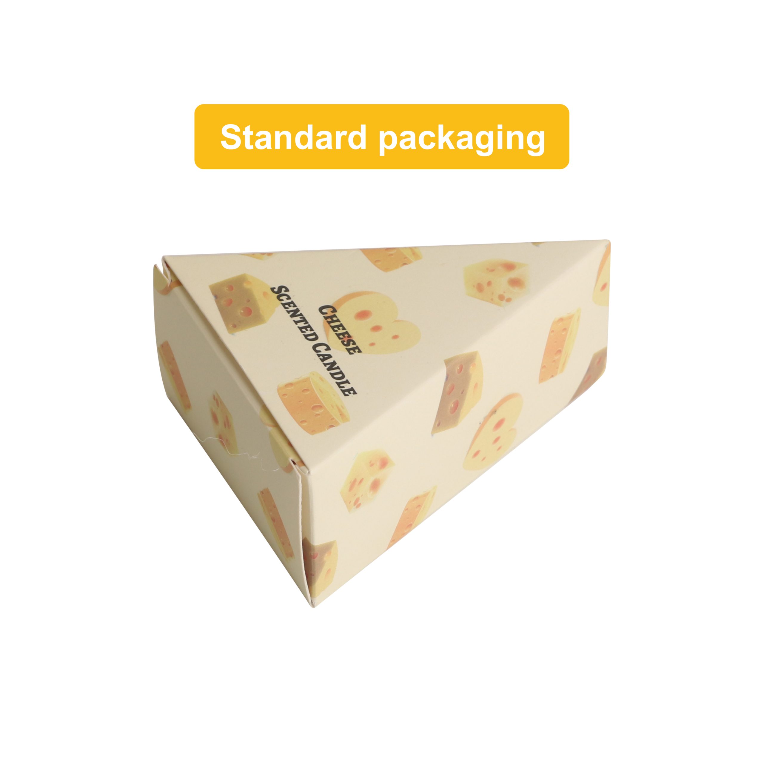 Triangle Cheese Shape Candles - Image 5