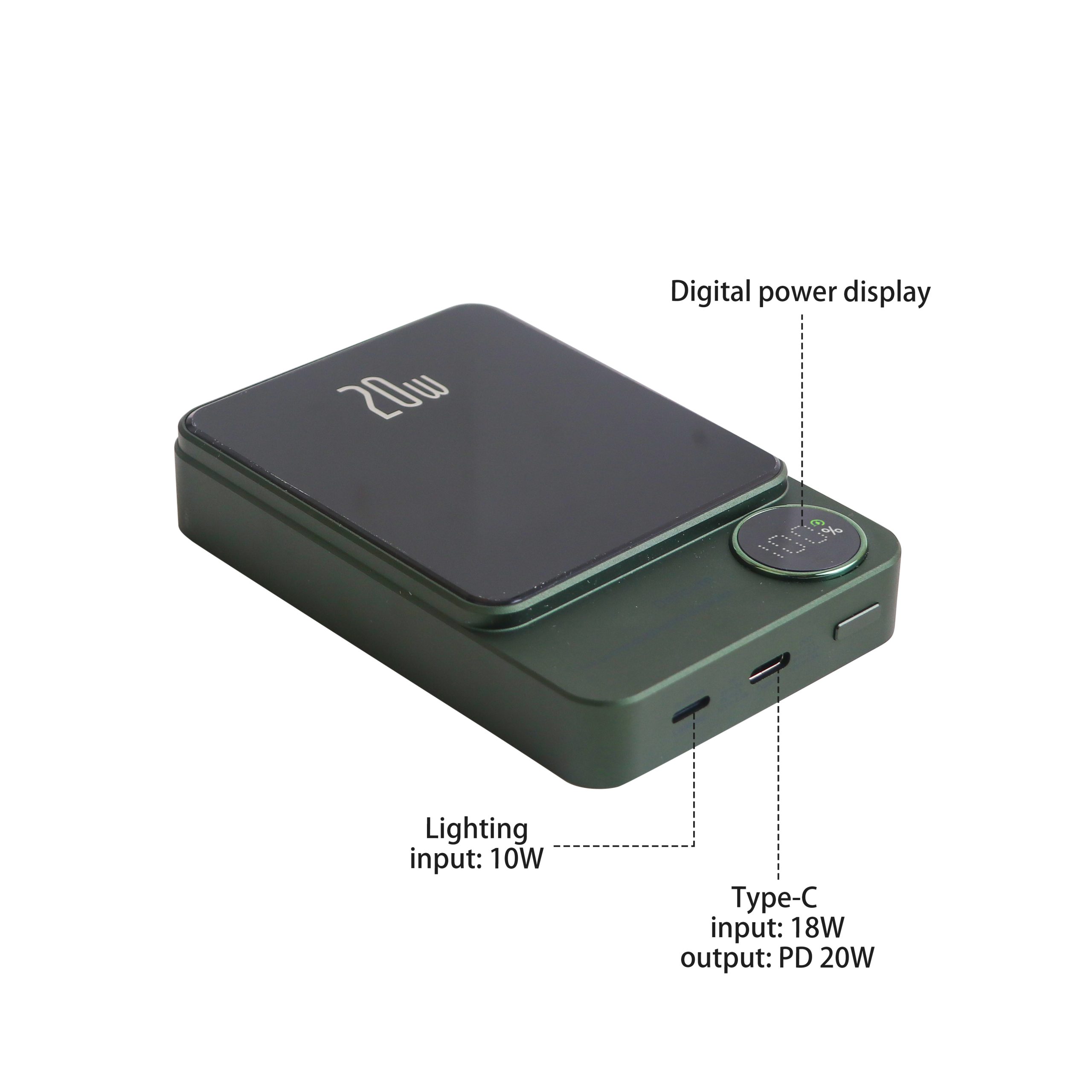 10000mAh Magnetic Wireless Power Bank - Image 6